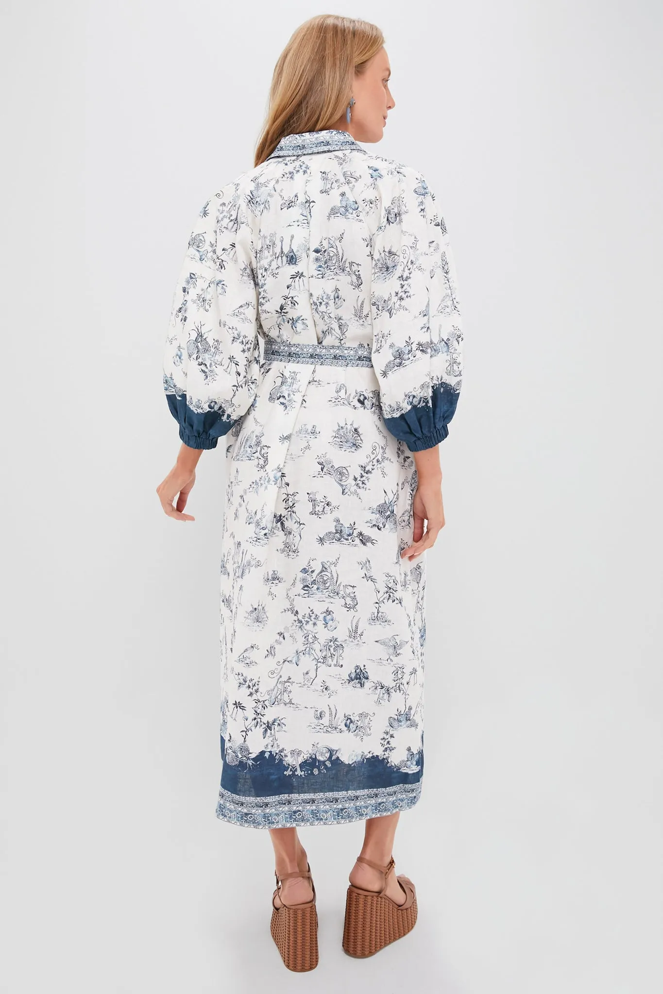 Cream Casa Shirtdress sold by Tuckernuck product image thumbnail 4