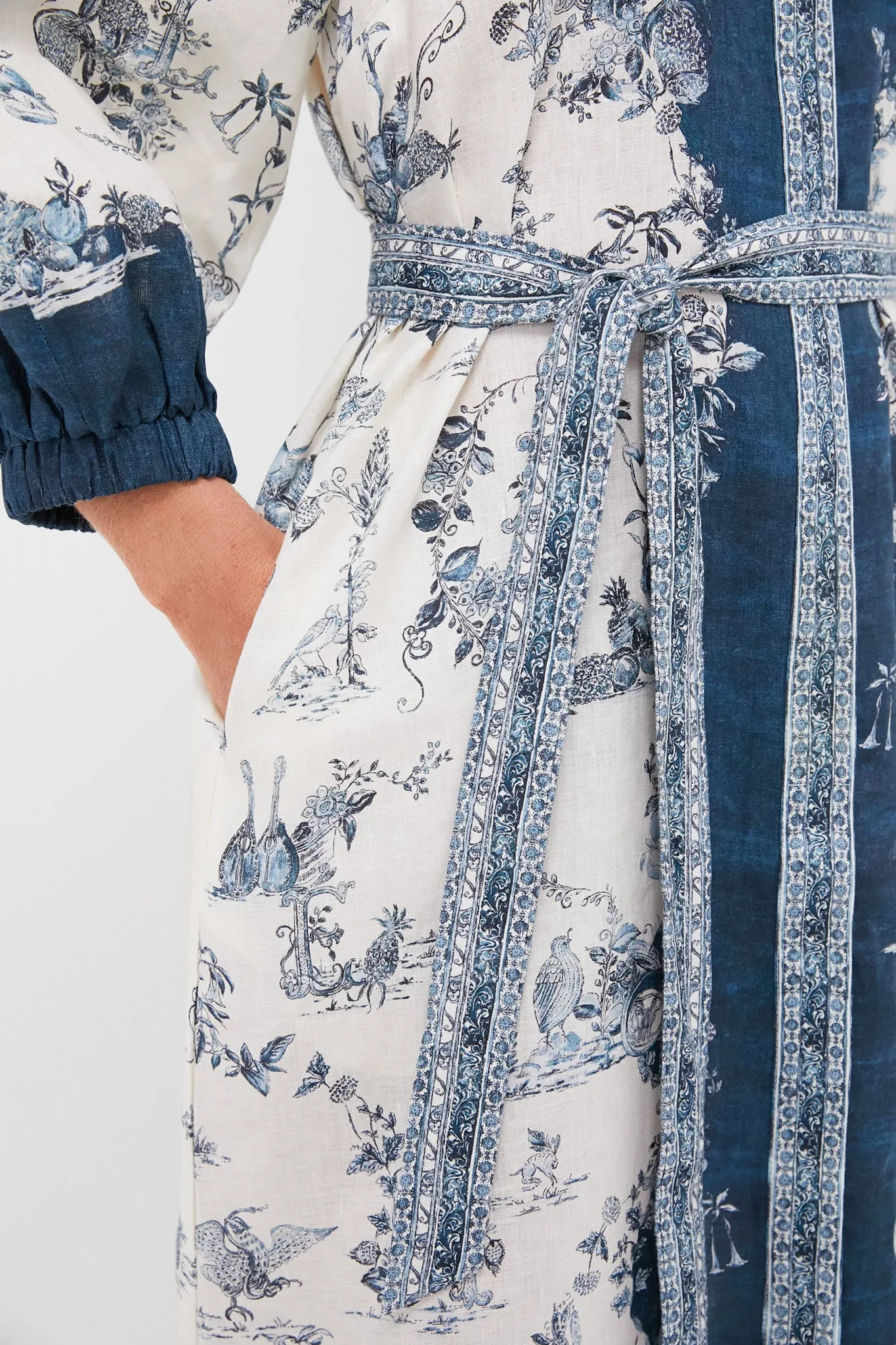 Cream Casa Shirtdress sold by Tuckernuck product image thumbnail 5