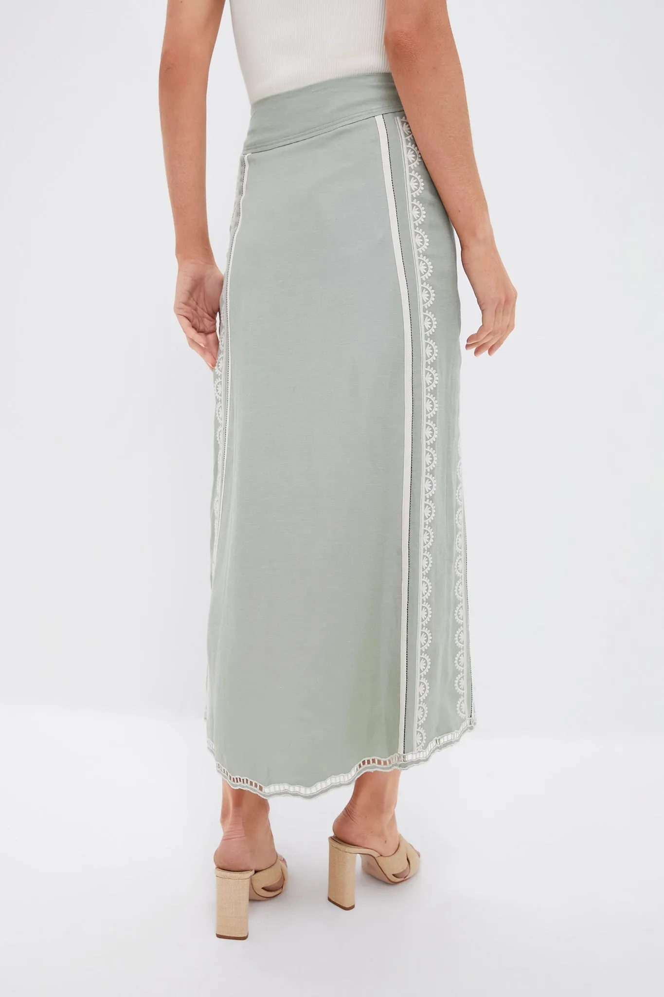 Green Rosalie Skirt sold by Tuckernuck product image thumbnail 4