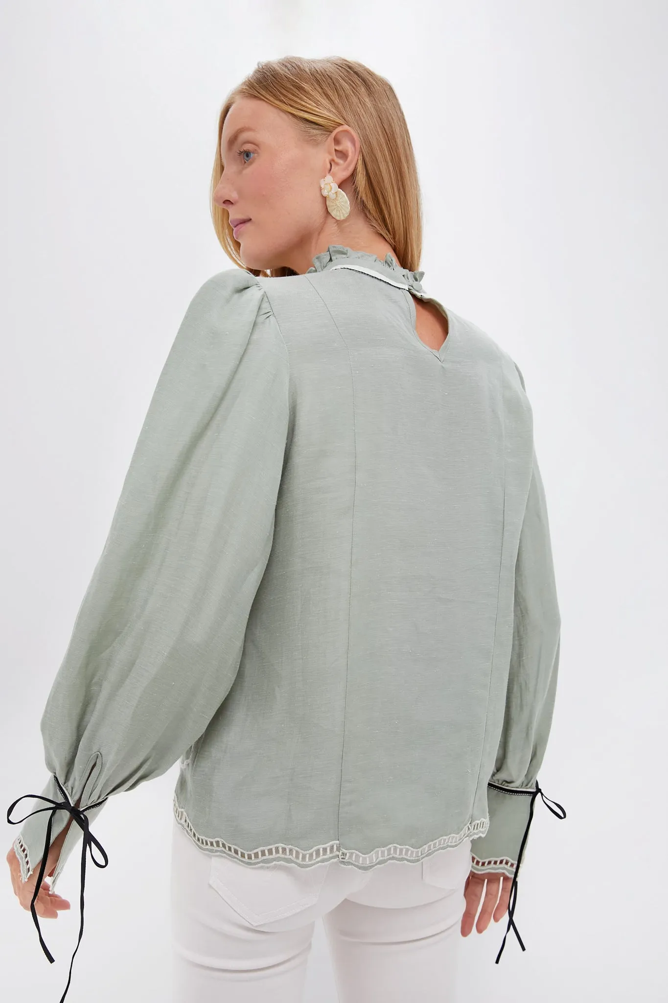 Green Keira Top sold by Tuckernuck product image thumbnail 4