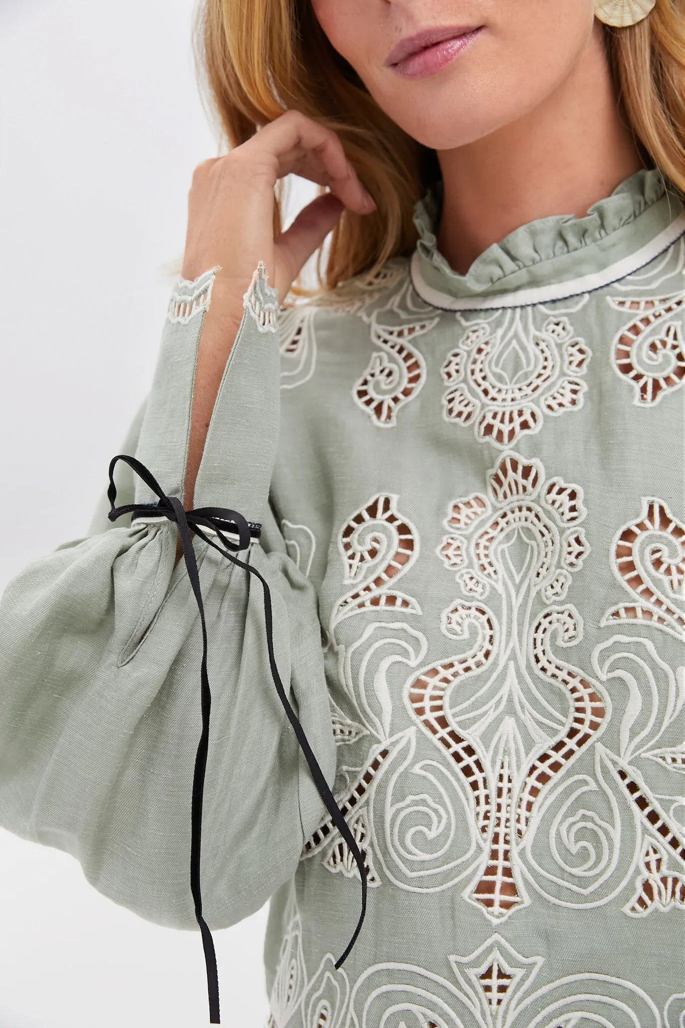 Green Keira Top sold by Tuckernuck product image thumbnail 5