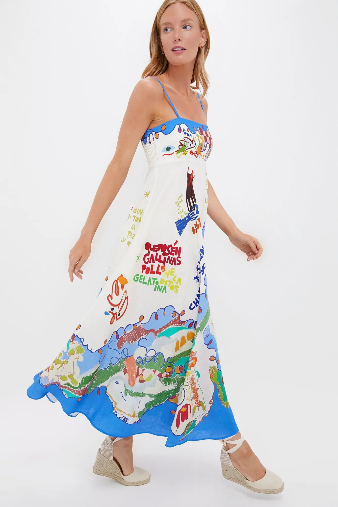 Multi Nadia Sundress sold by Tuckernuck product image thumbnail 3