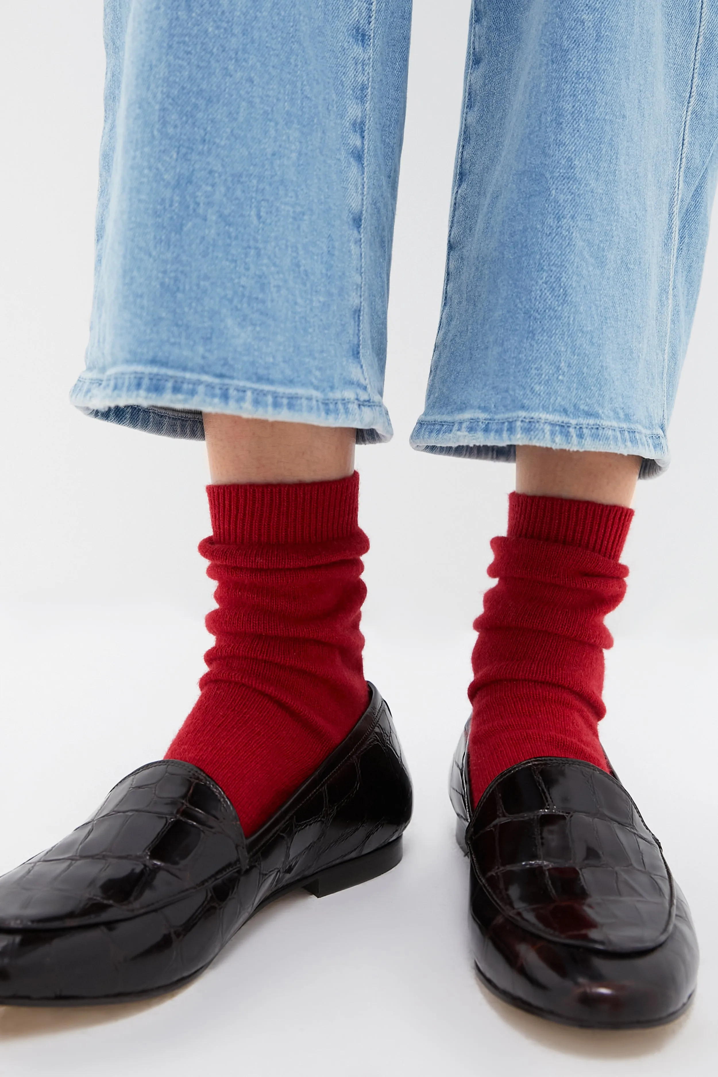 Scarlet Cosy Wool Socks sold by Tuckernuck product image thumbnail 2