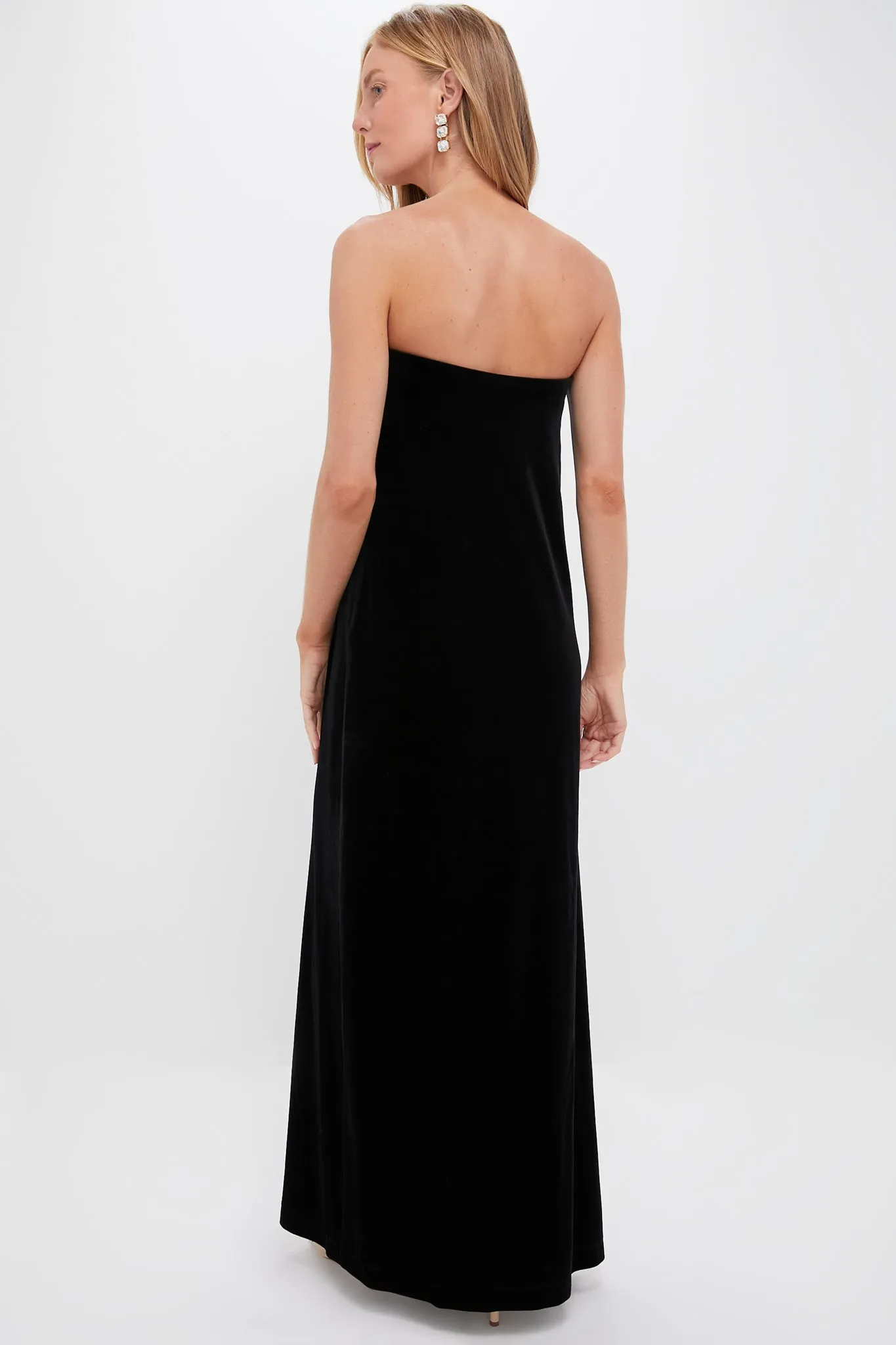 Black Velvet Sonya Dress sold by Tuckernuck product image thumbnail 4
