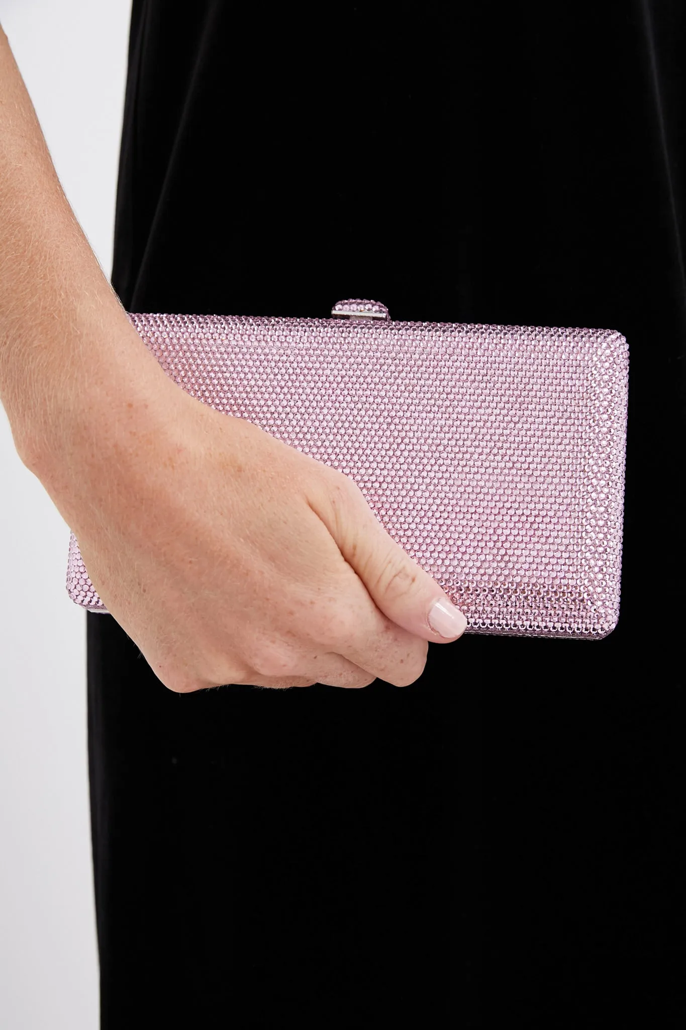 Pink Embellished Crystal Clutch sold by Tuckernuck product image thumbnail 2