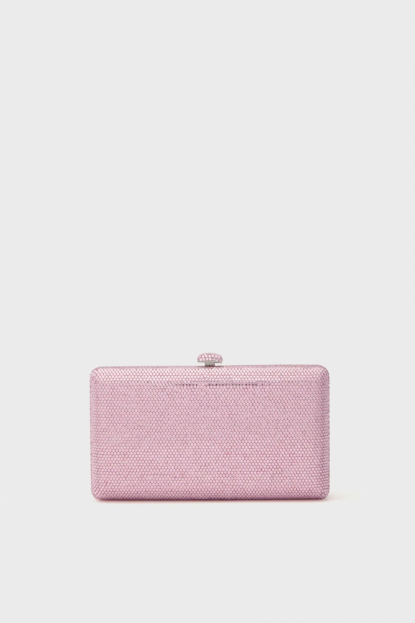 Pink Embellished Crystal Clutch sold by Tuckernuck