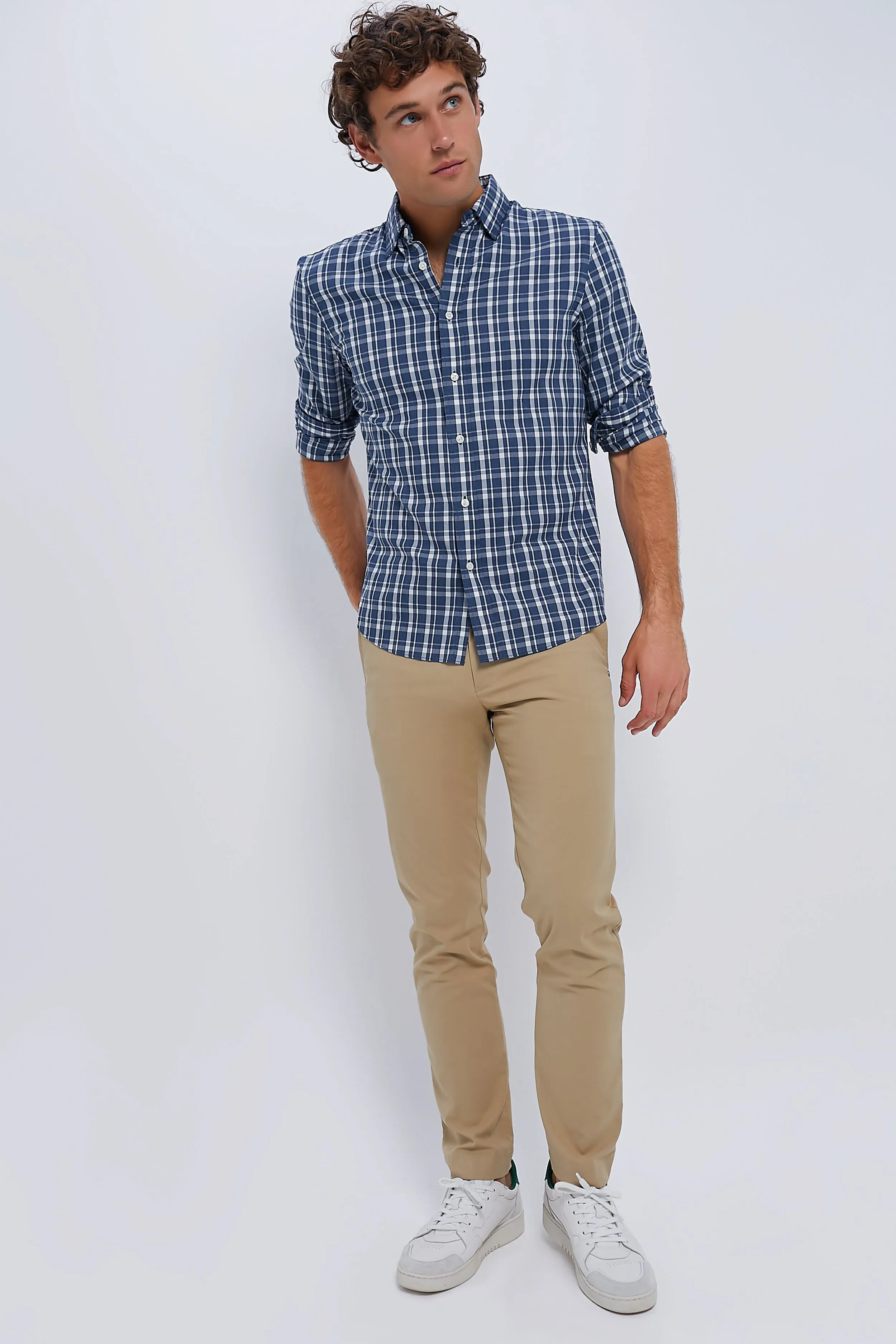 Starry Sky Plaid Movement Shirt sold by Tuckernuck product image thumbnail 2