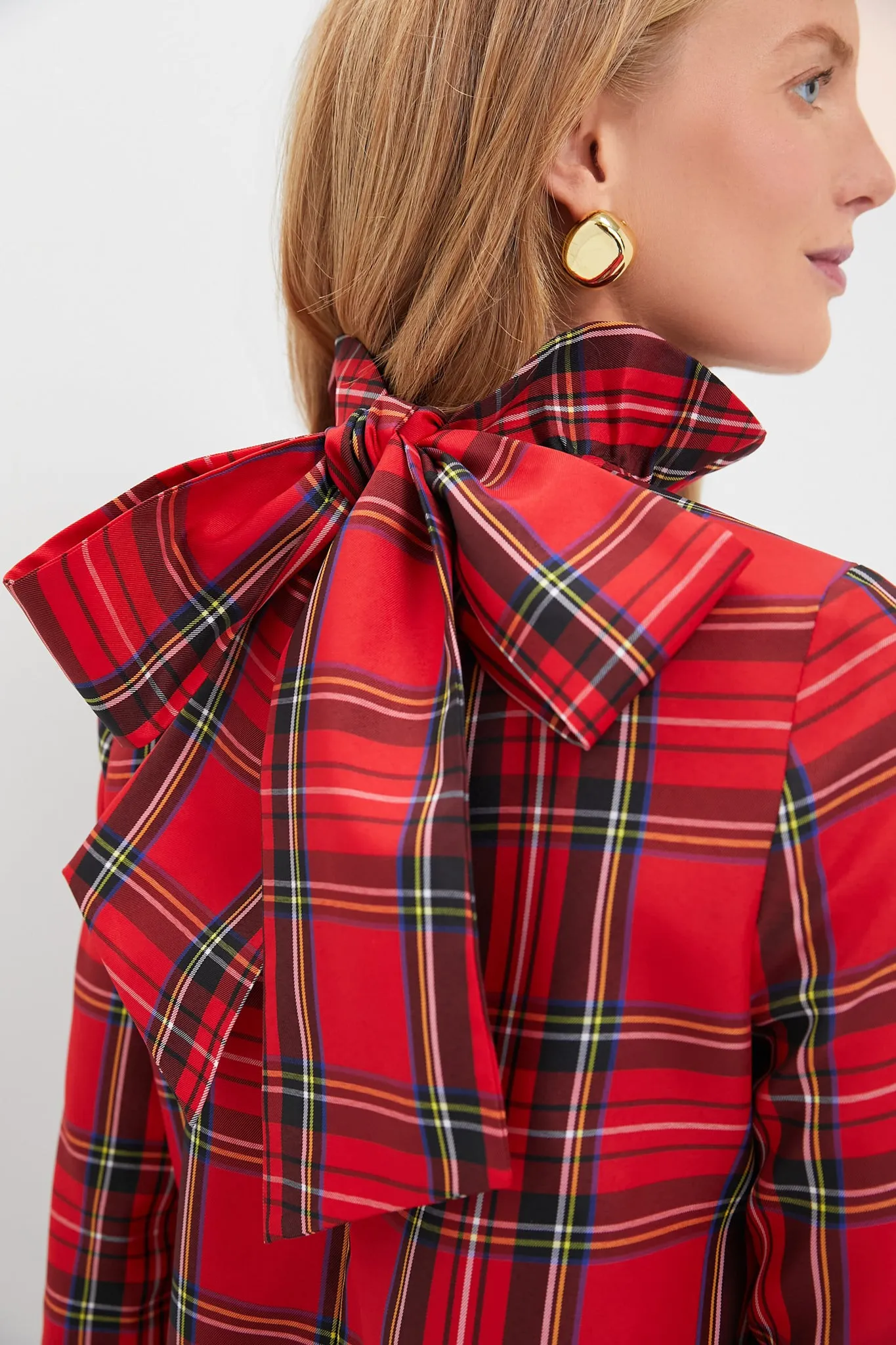 Royal Stewart Tartan Faye Blouse sold by Tuckernuck product image thumbnail 5