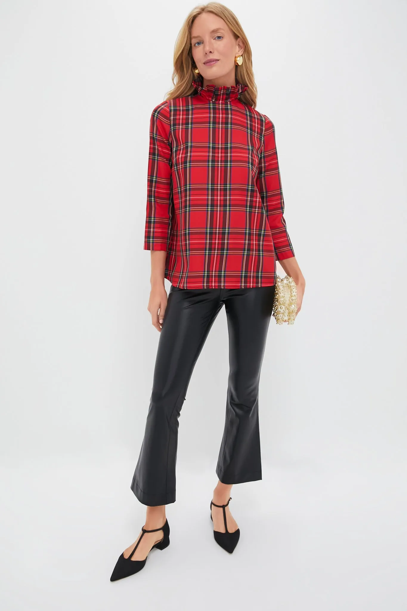 Royal Stewart Tartan Faye Blouse sold by Tuckernuck product image thumbnail 2