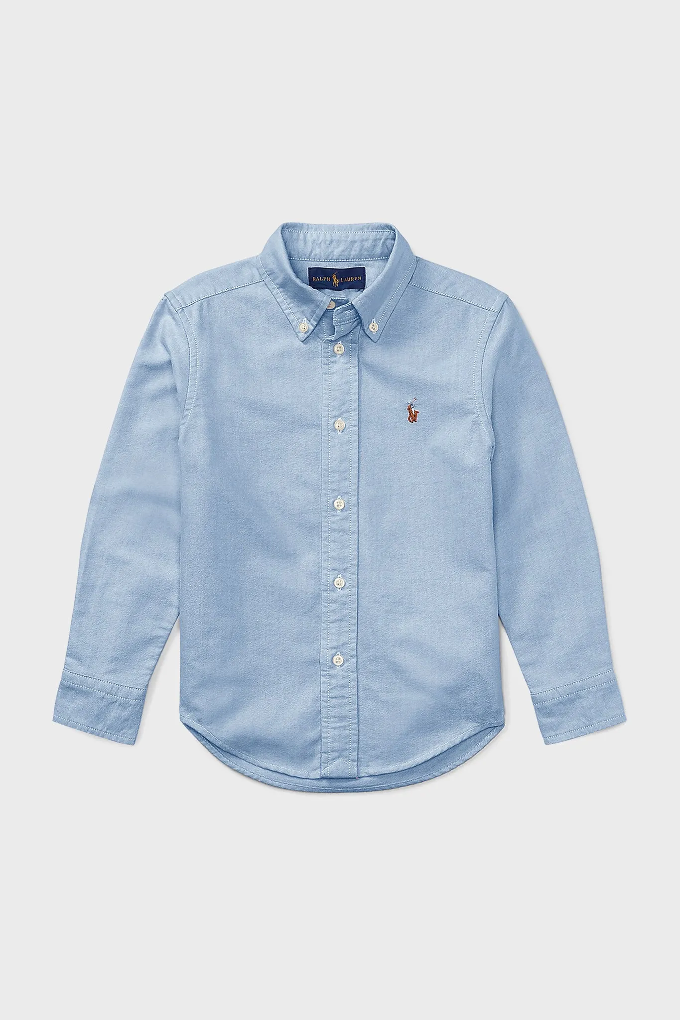 Little Boys Blue Long-Sleeve Oxford Button-Down Sportshirt sold by Tuckernuck