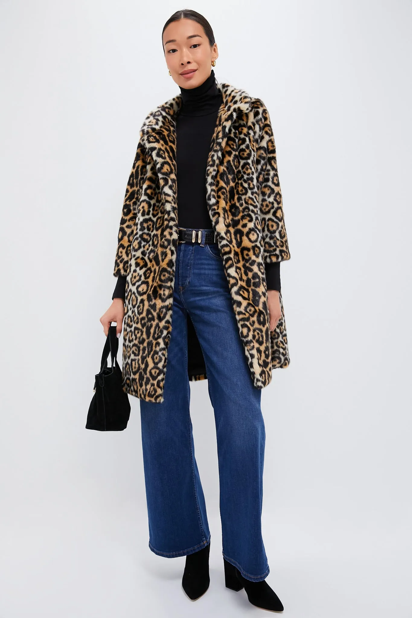 Leopard Vegan Fur Coat sold by Tuckernuck product image thumbnail 2