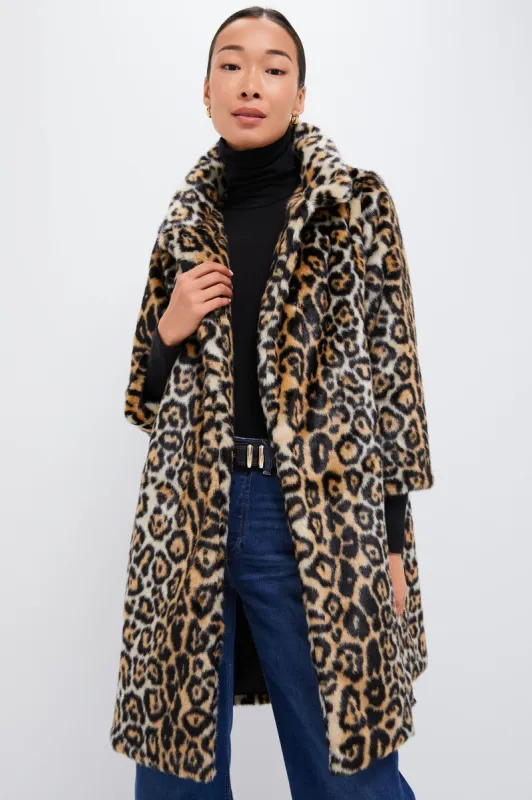 Leopard Vegan Fur Coat sold by Tuckernuck