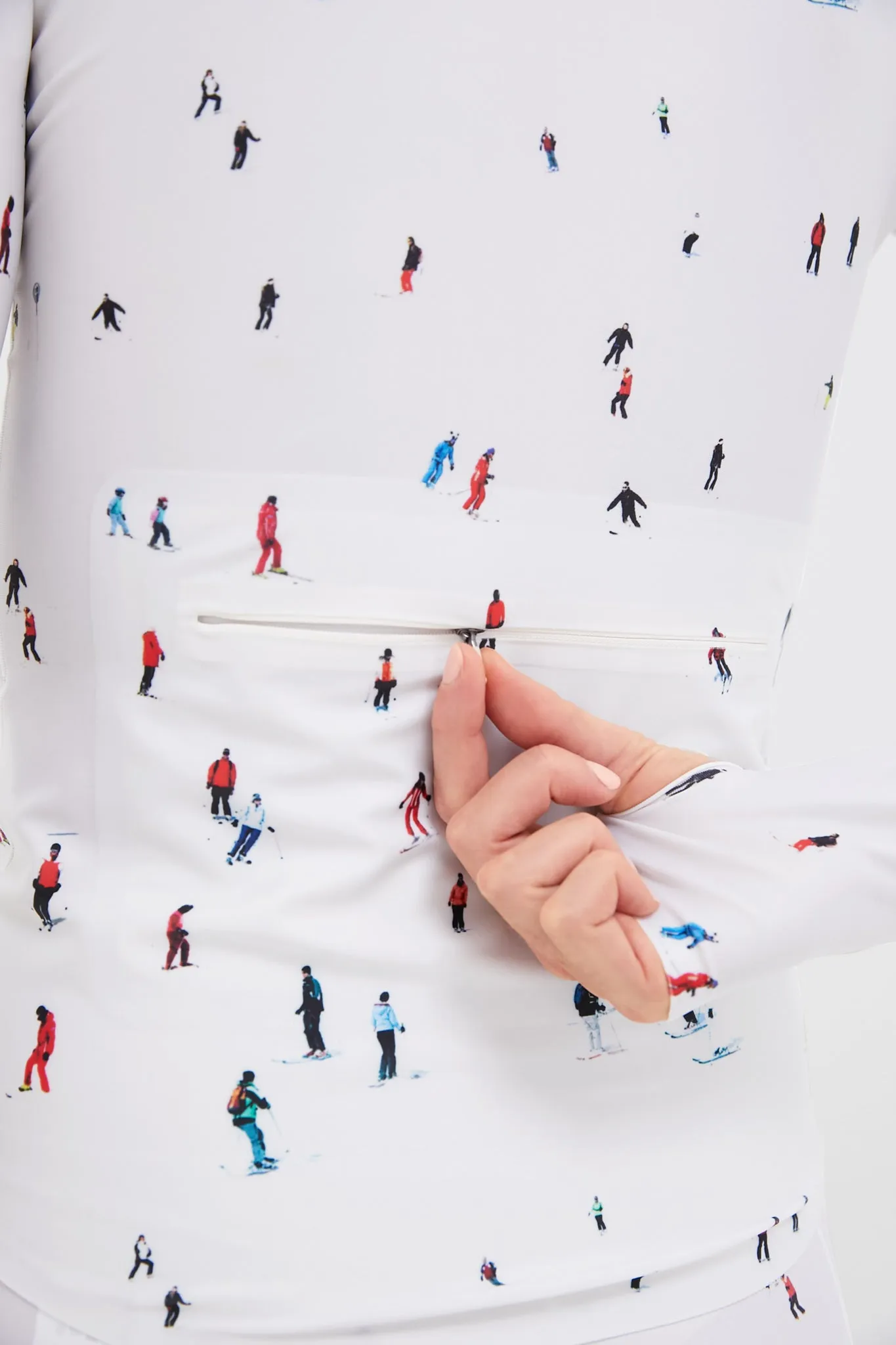 Dede Ski Print Perfect Longsleeve Active Tee sold by Tuckernuck product image thumbnail 5