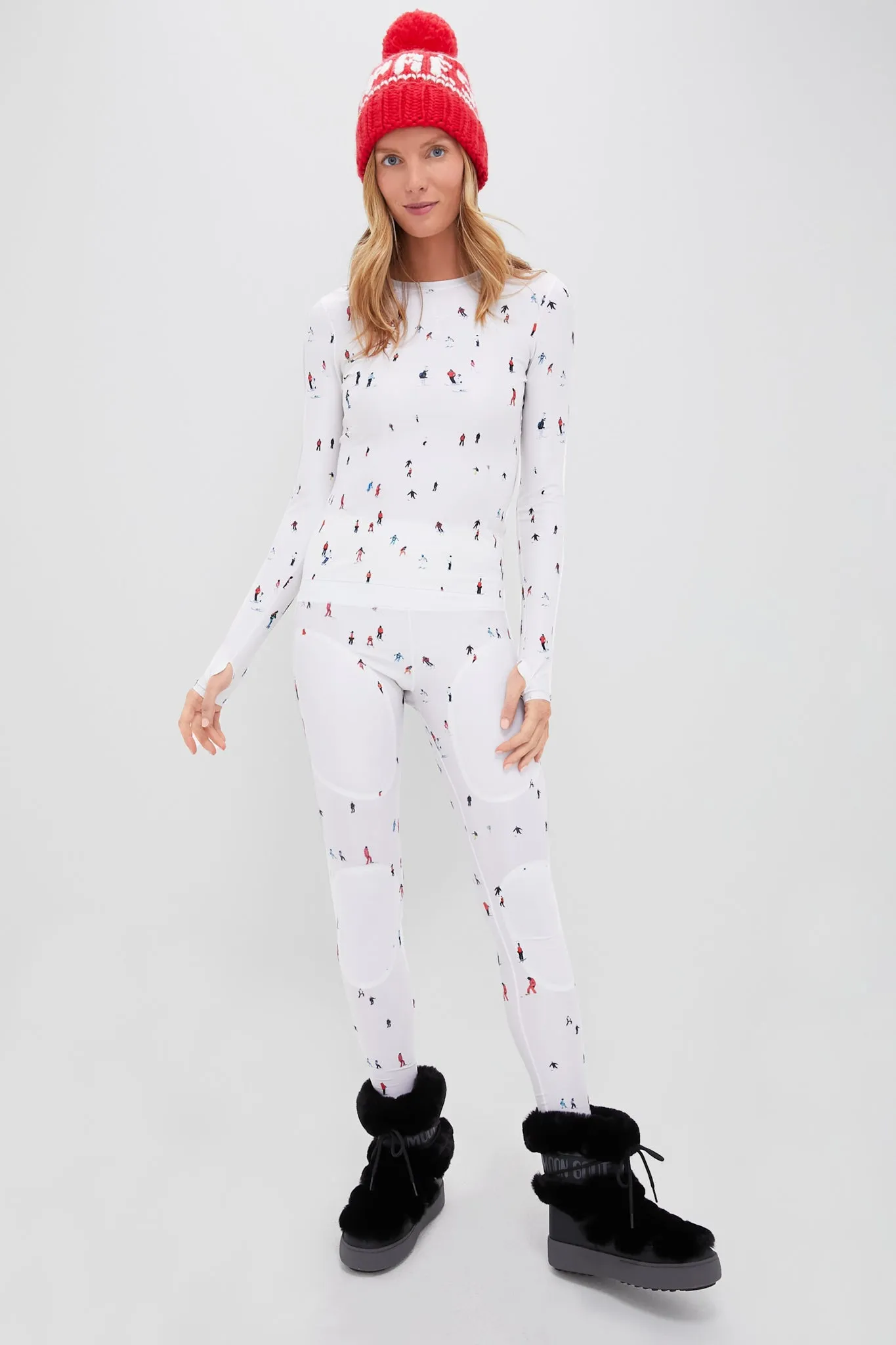 Dede Ski Print Perfect Longsleeve Active Tee sold by Tuckernuck product image thumbnail 2