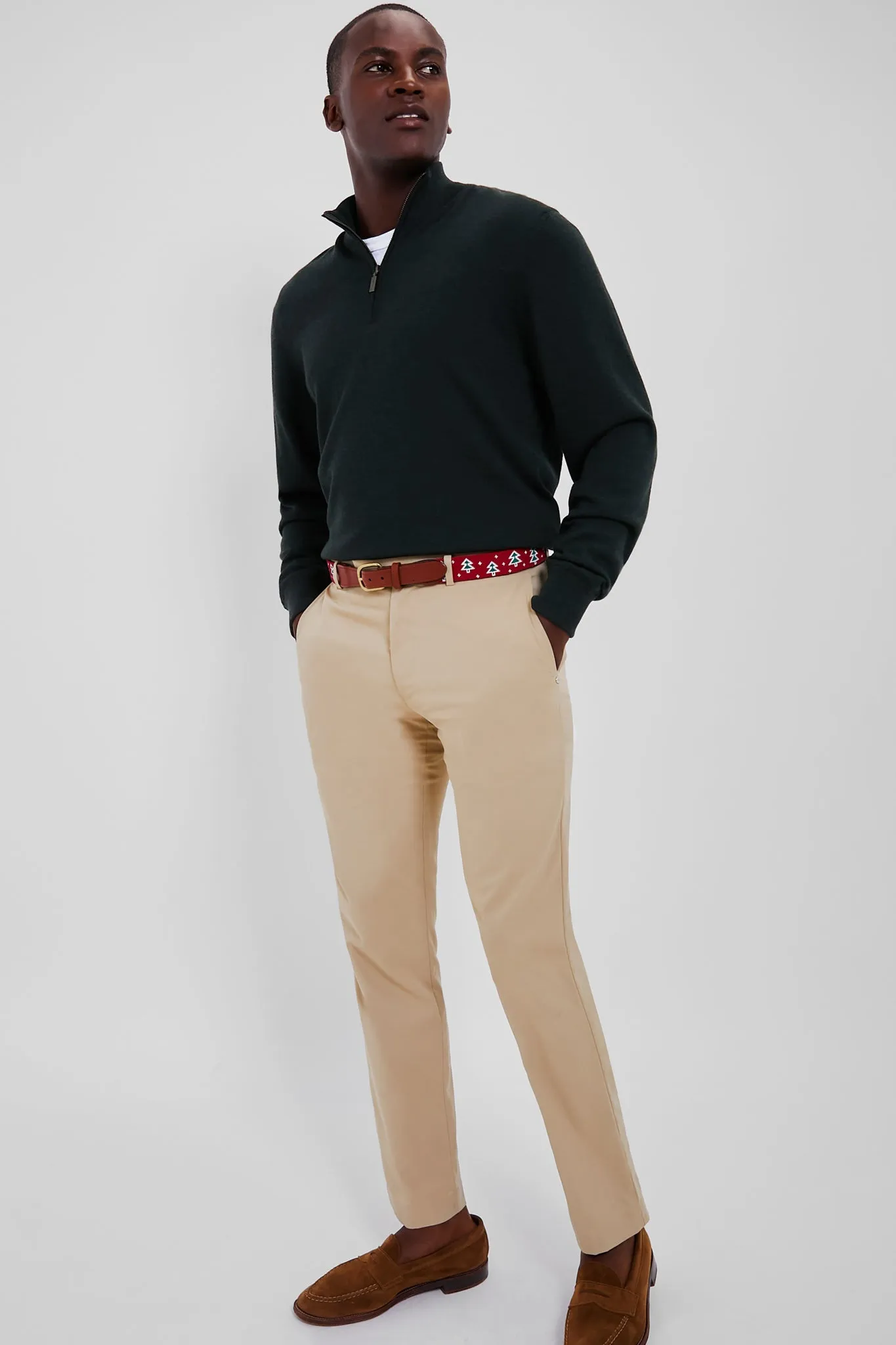 Oh Christmas Tree Needlepoint Belt sold by Tuckernuck product image thumbnail 4