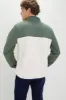 Green Oat Colorblock Corbet Pullover sold by Tuckernuck