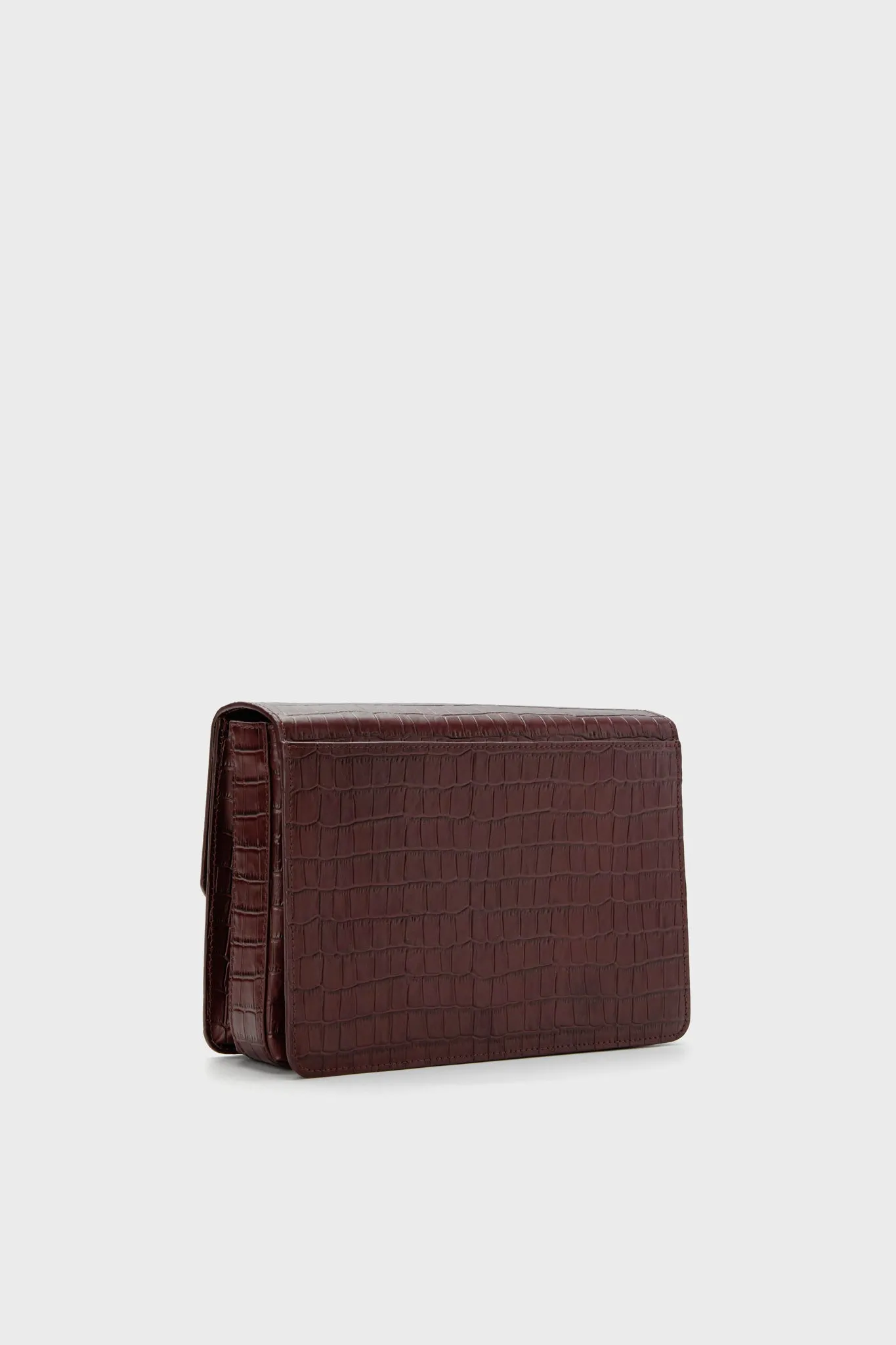 Brown Croc Anderson Crossbody sold by Tuckernuck product image thumbnail 4
