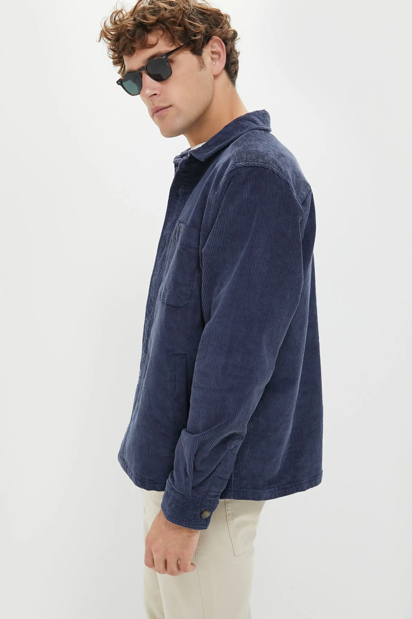 Mood Indigo Max Broken in Overshirt sold by Tuckernuck product image thumbnail 3