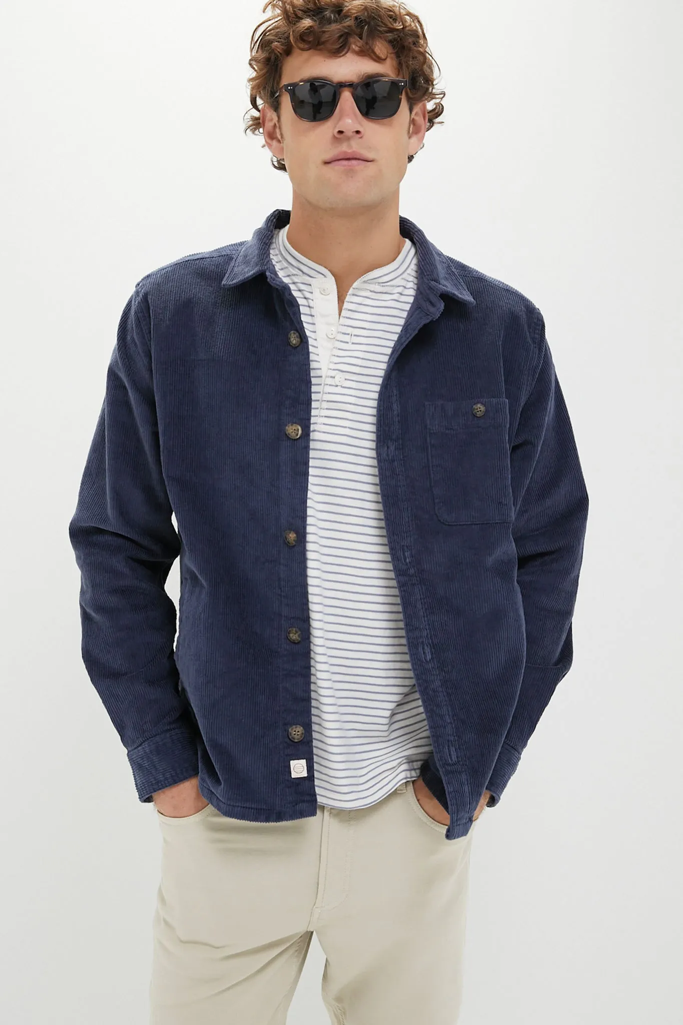 Mood Indigo Max Broken in Overshirt sold by Tuckernuck