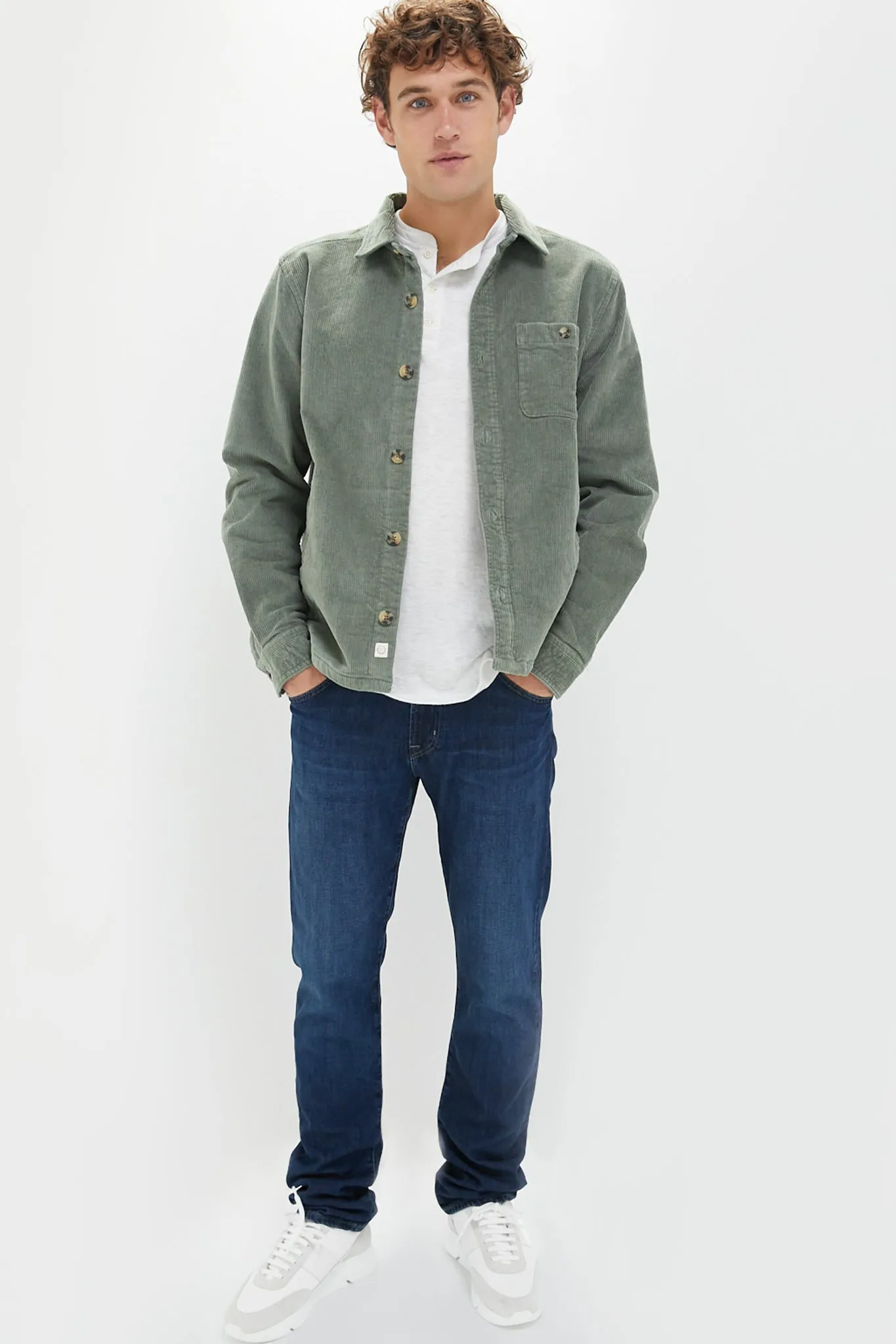 Mallard Green Max Broken in Overshirt sold by Tuckernuck product image thumbnail 2