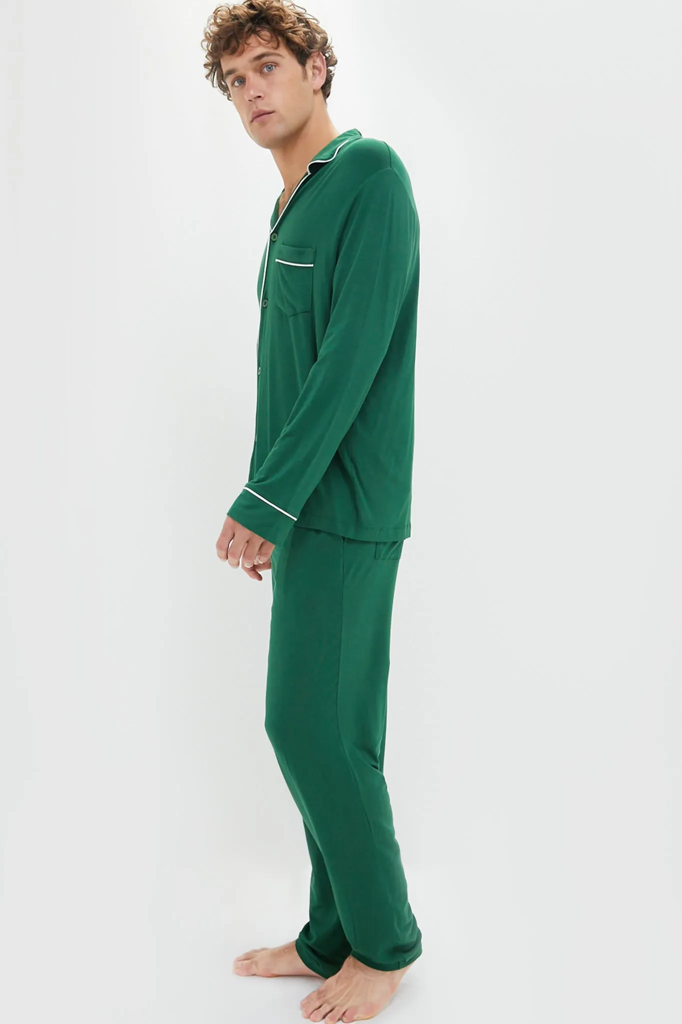 Forest Green William PJ Set sold by Tuckernuck product image thumbnail 4