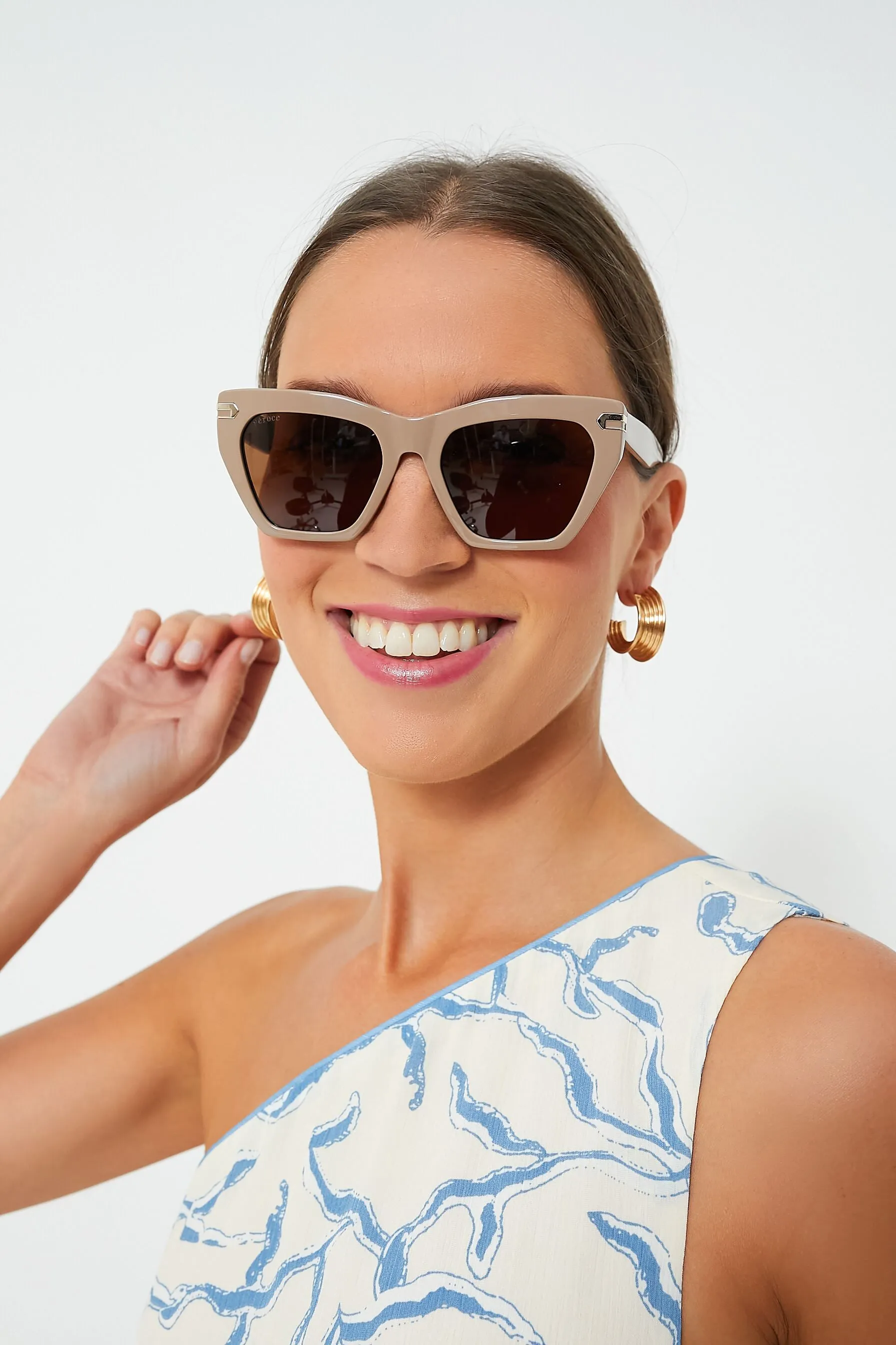 Rose Taupe Heather Sunglasses sold by Tuckernuck product image thumbnail 4