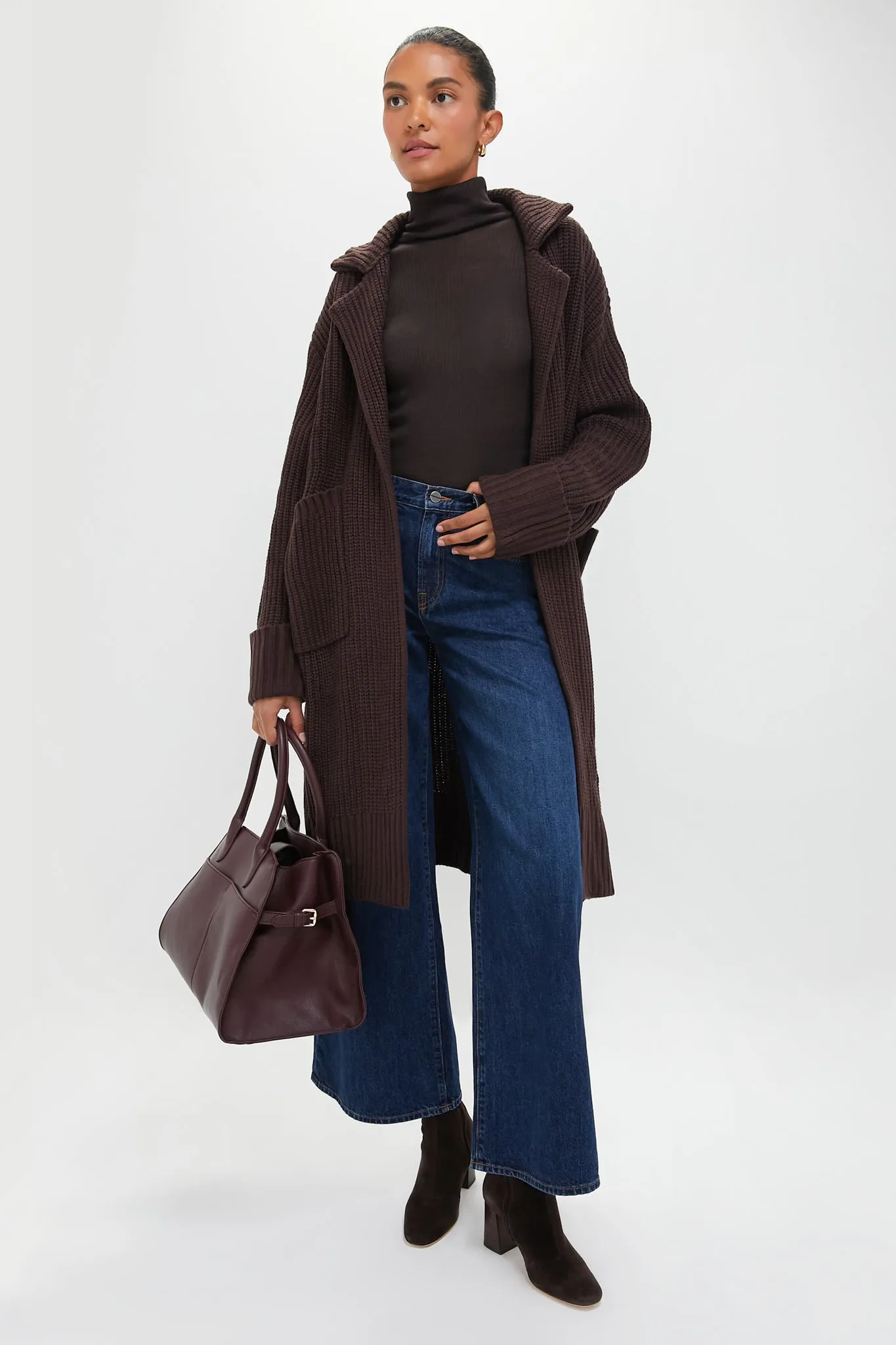 Burgundy Janice Bag sold by Tuckernuck product image thumbnail 5