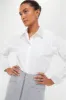 Exclusive White Icon Shirt with Rhinestone Collar sold by Tuckernuck