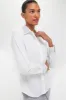 Exclusive White Icon Shirt with Rhinestone Collar sold by Tuckernuck