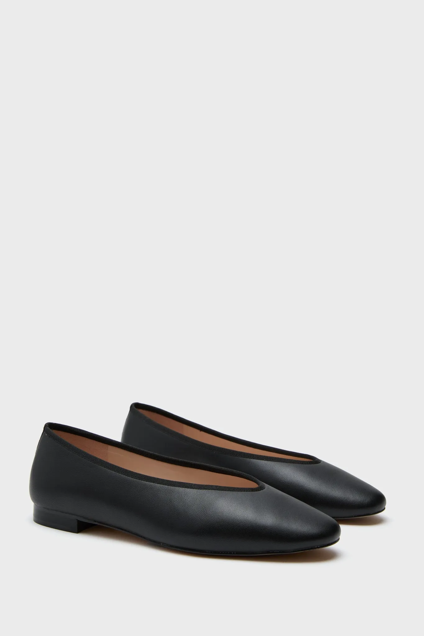 Black Leather Nina Flats sold by Tuckernuck product image thumbnail 4