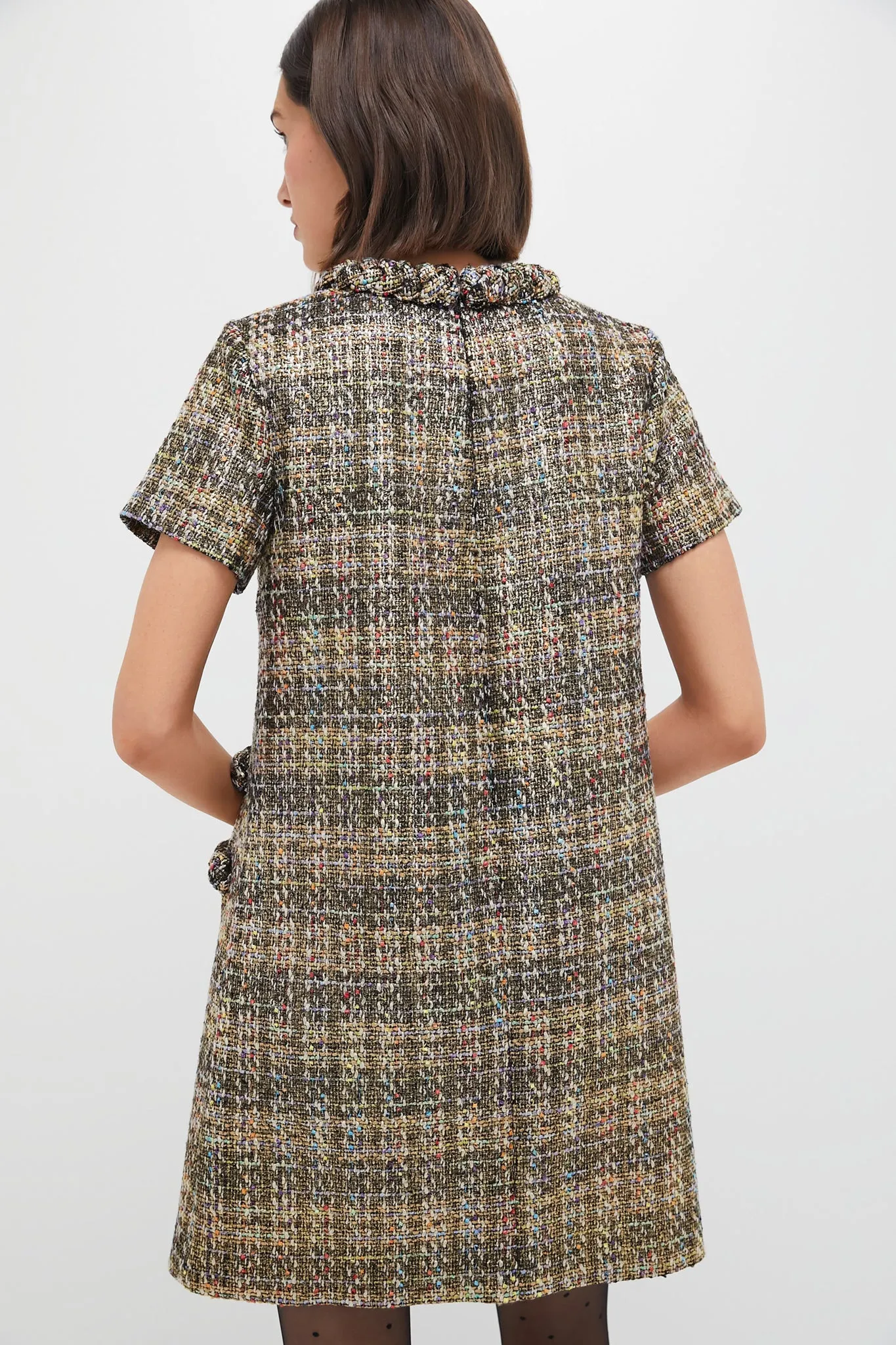 Multicolor Shimmer Tweed Jackie Dress sold by Tuckernuck product image thumbnail 5