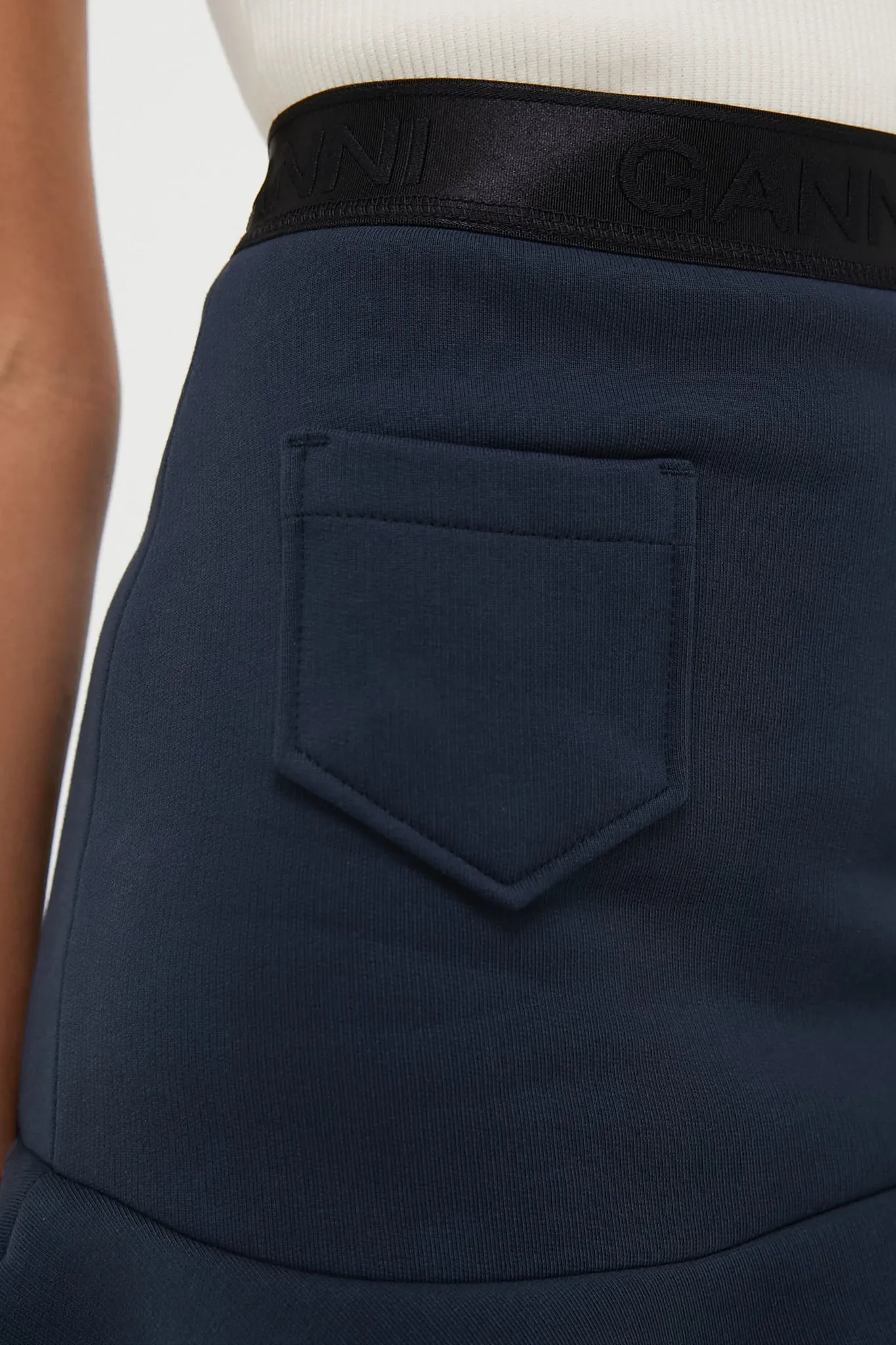 Sky Captain Heavy Fleece Mini Skirt sold by Tuckernuck product image thumbnail 5