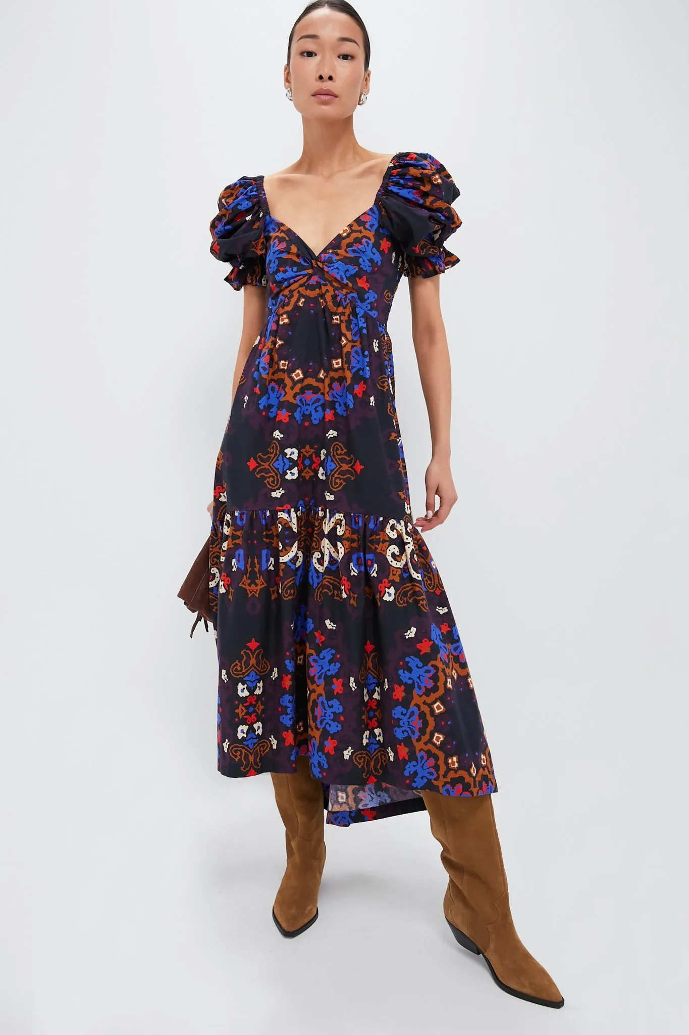 Venezia Print Jewel Ankle Dress sold by Tuckernuck product image thumbnail 2