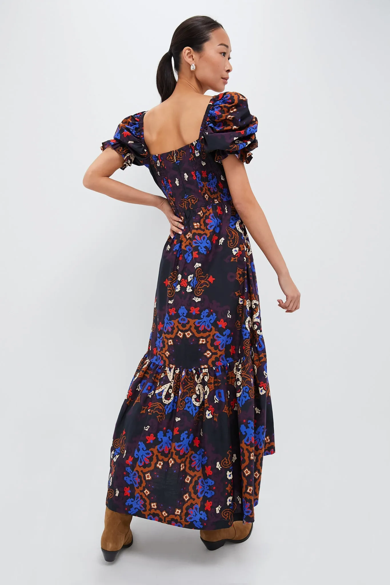 Venezia Print Jewel Ankle Dress sold by Tuckernuck product image thumbnail 4