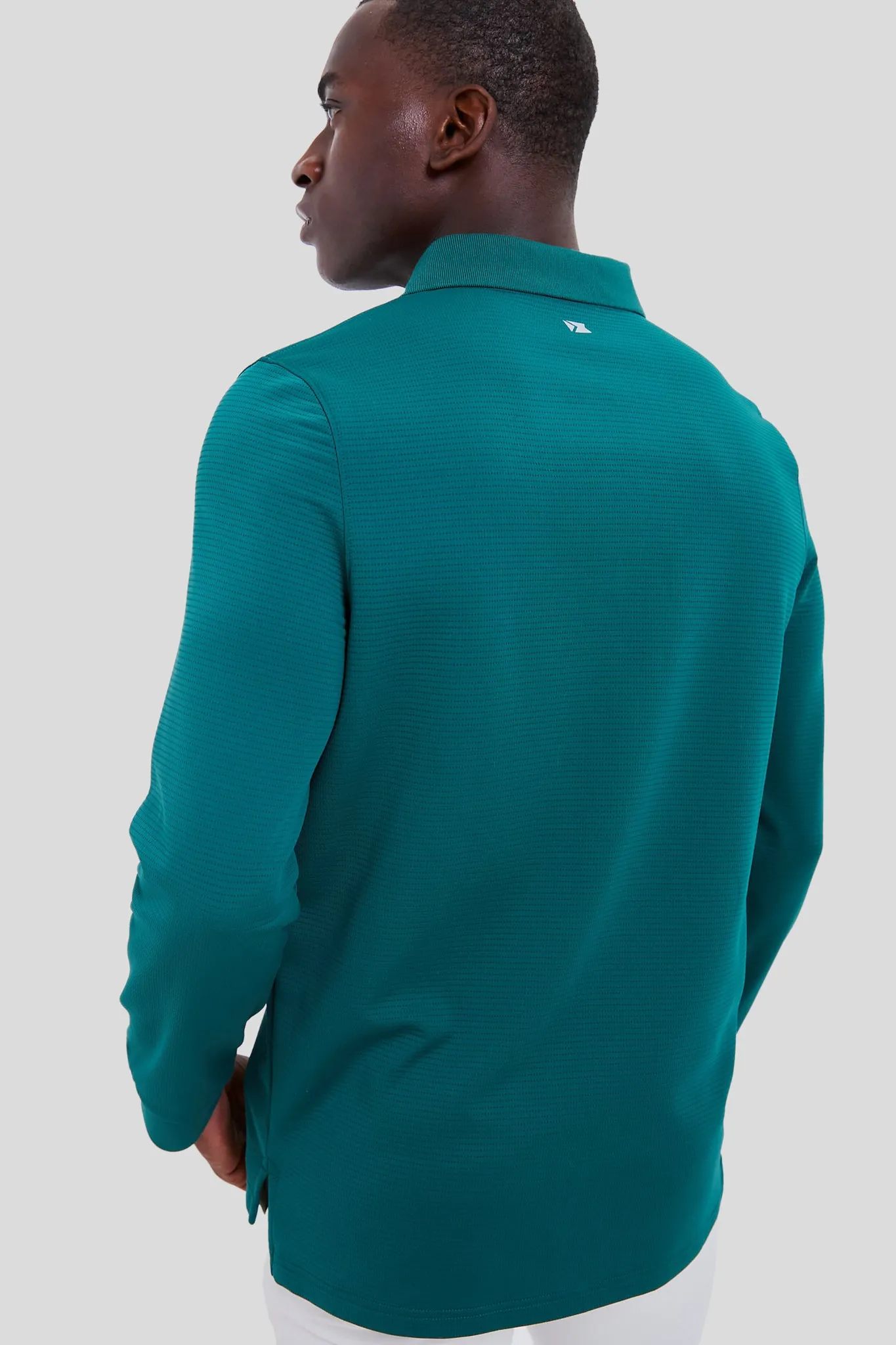 British Racing Green Cordova Long Sleeve Polo sold by Tuckernuck product image thumbnail 4
