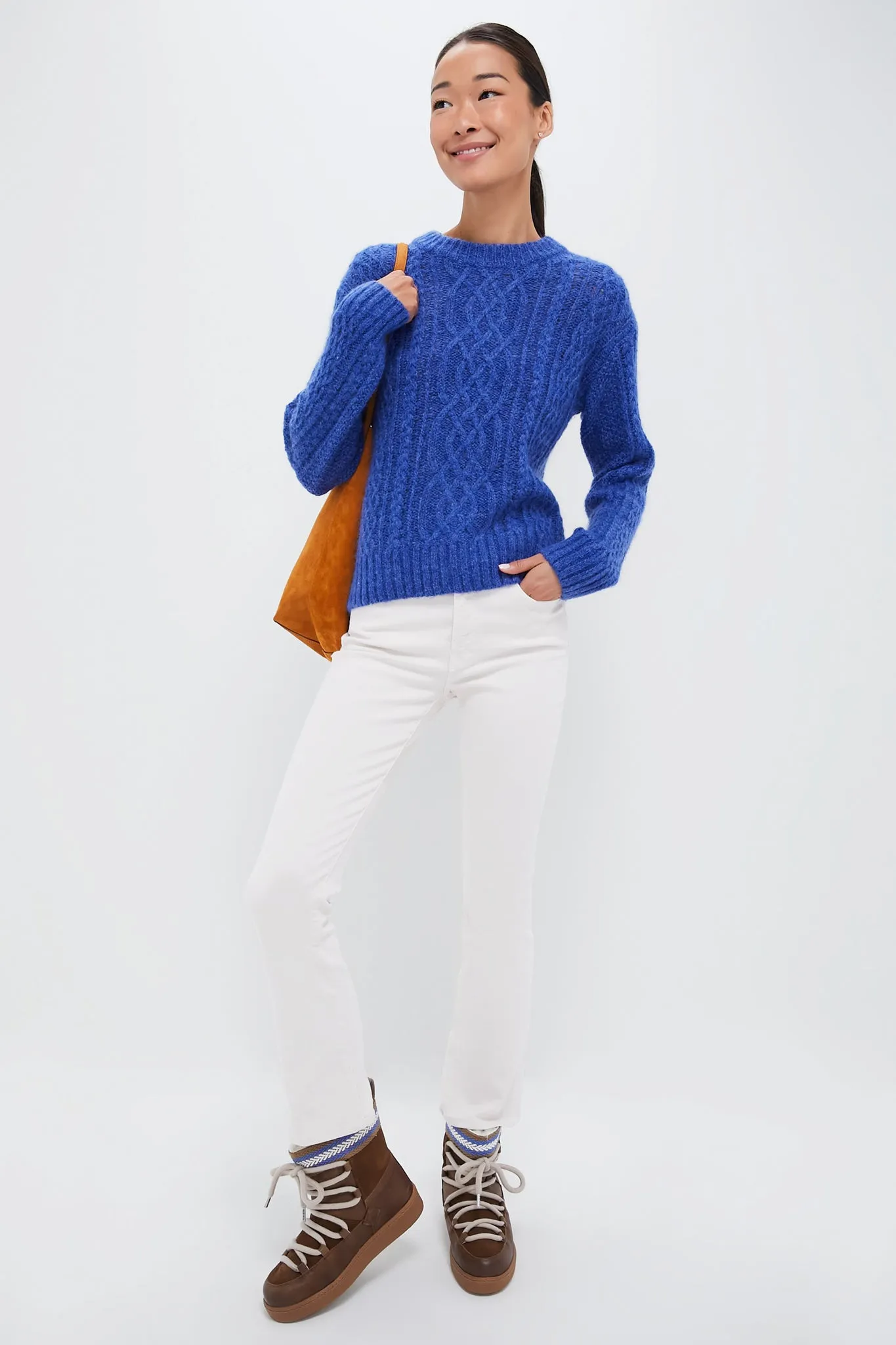 Cobalt Willow Fisherman Sweater sold by Tuckernuck product image thumbnail 2