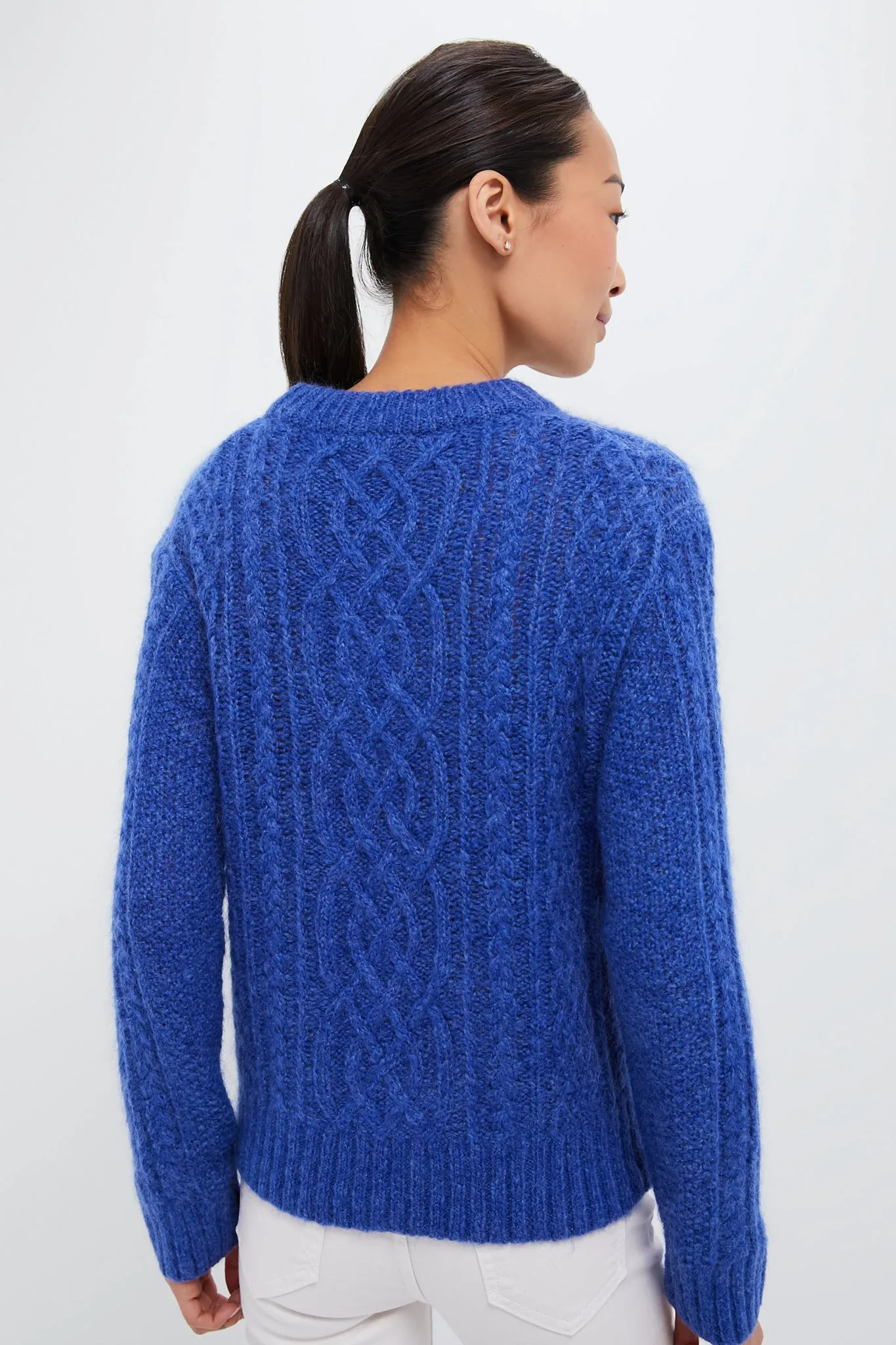 Cobalt Willow Fisherman Sweater sold by Tuckernuck product image thumbnail 4