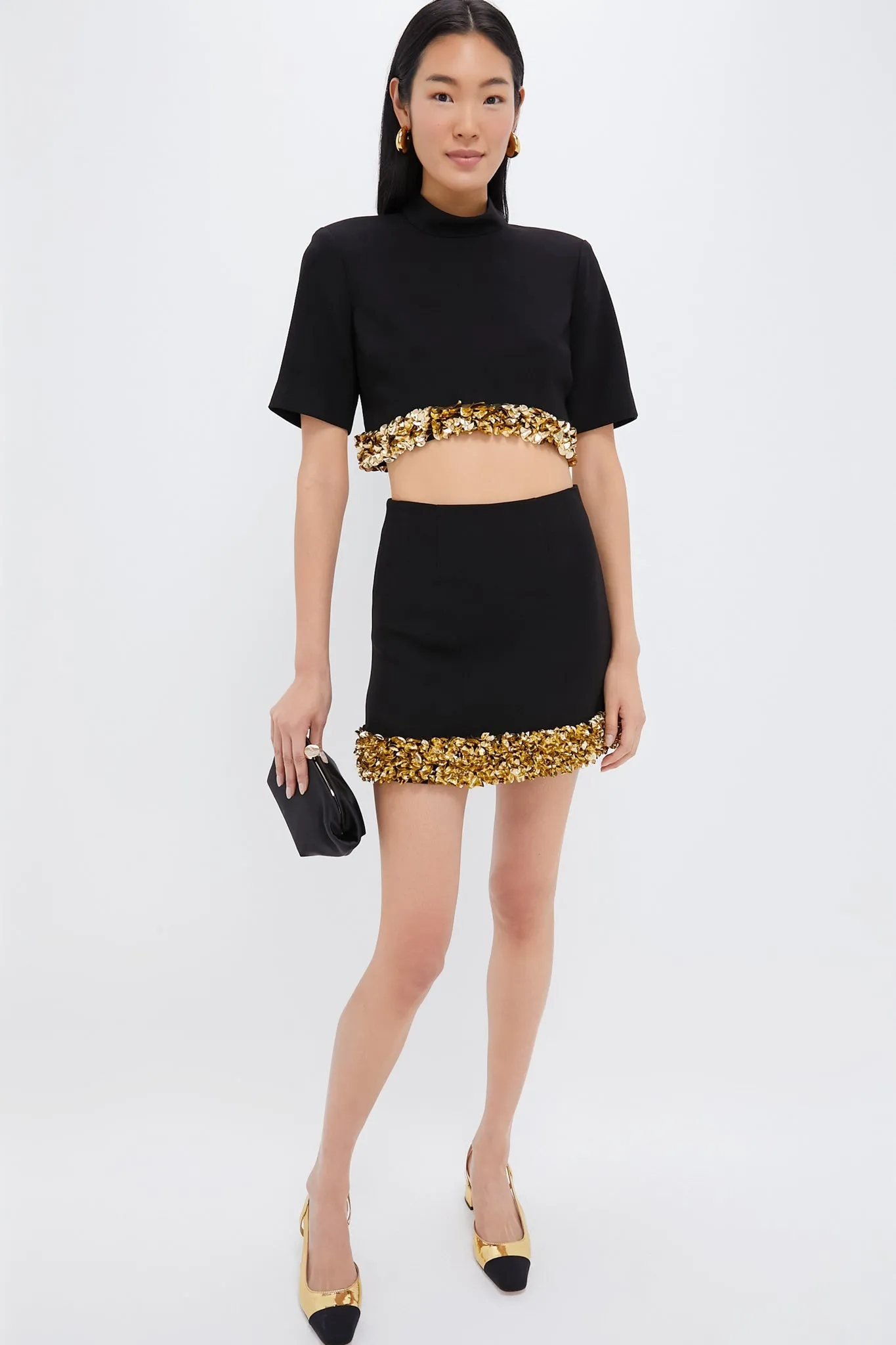 Black Jalen Cropped Top sold by Tuckernuck product image thumbnail 2
