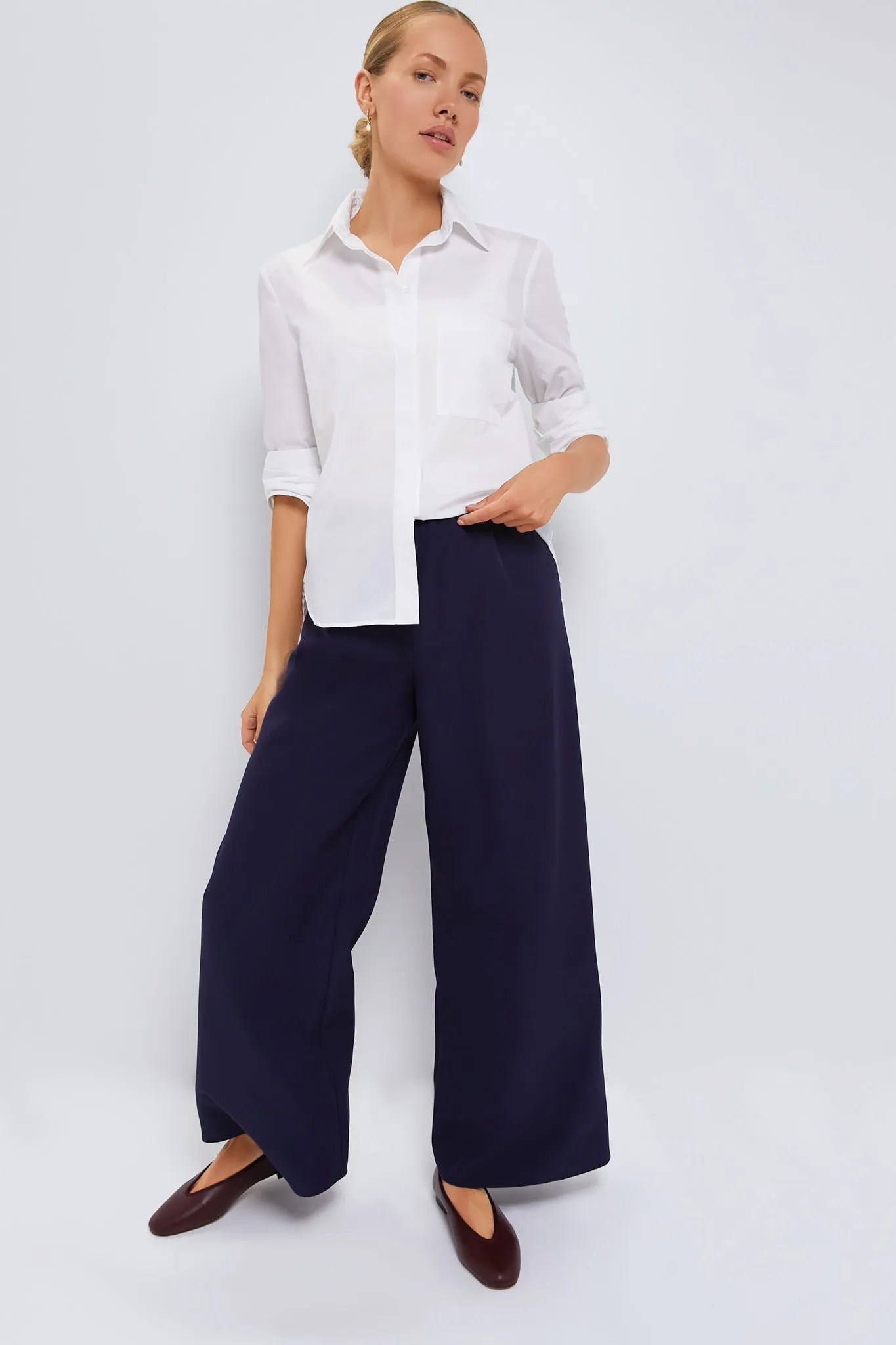 Navy Sienna Pants sold by Tuckernuck product image thumbnail 5