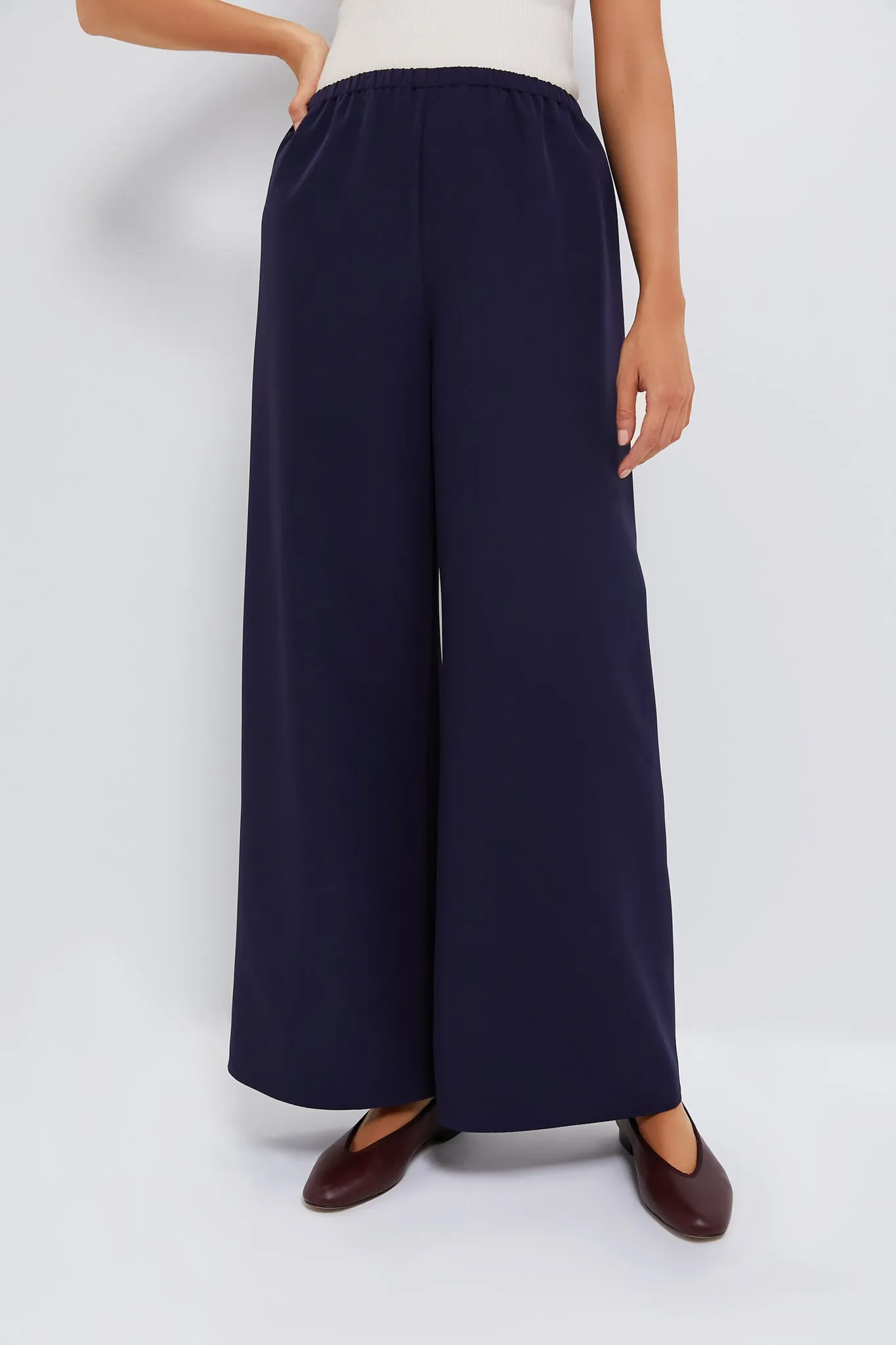 Navy Sienna Pants sold by Tuckernuck