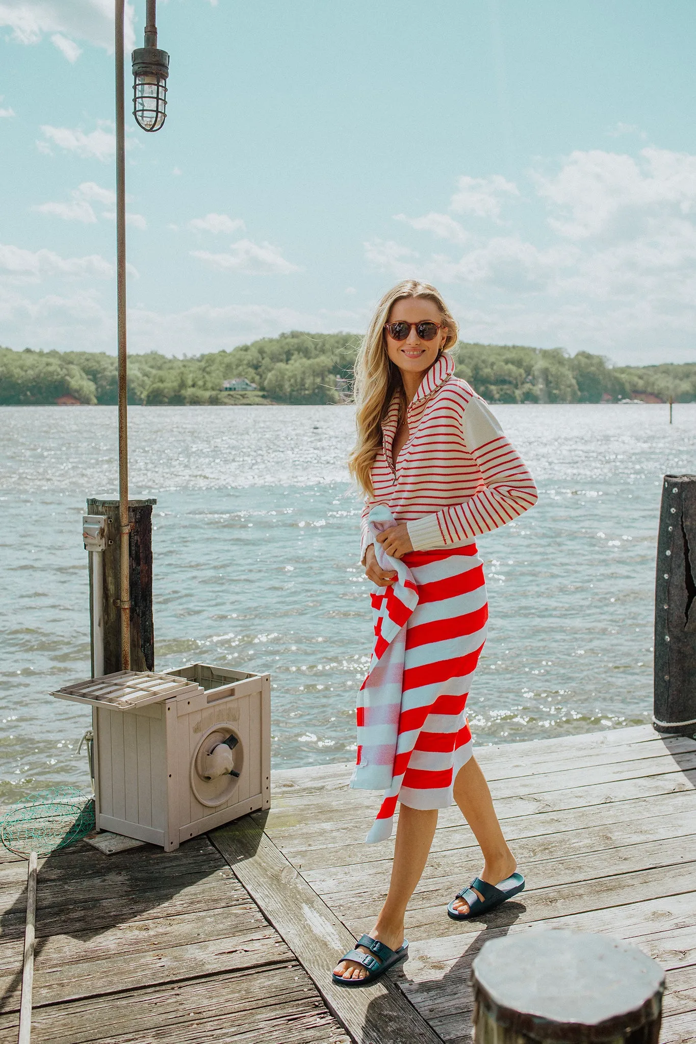 Navy Moses Sandals sold by Tuckernuck product image thumbnail 2