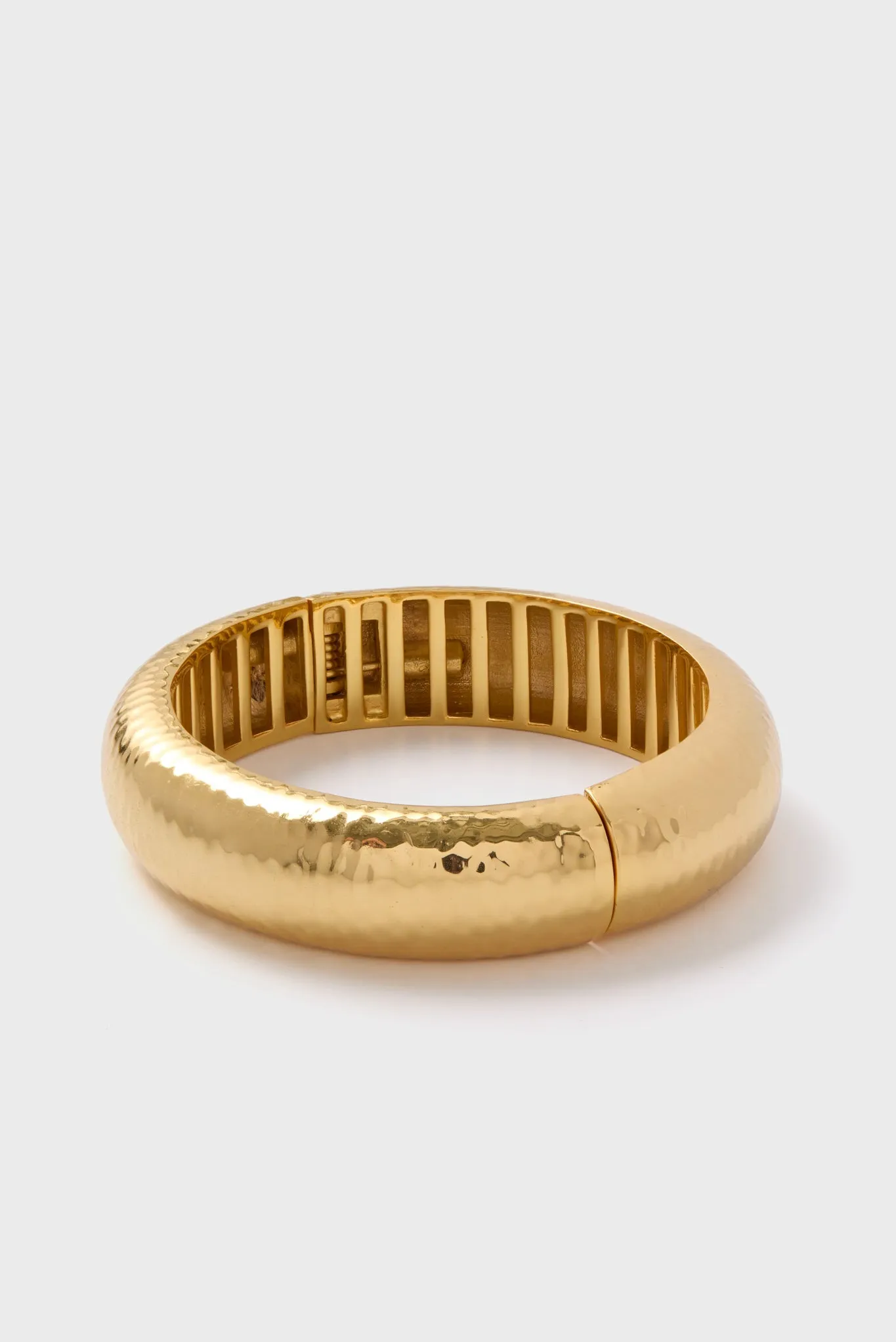 Yellow Gold Domed Bangle Small sold by Tuckernuck product image thumbnail 4