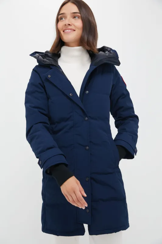 Atlantic Navy Shelburne Parka sold by Tuckernuck