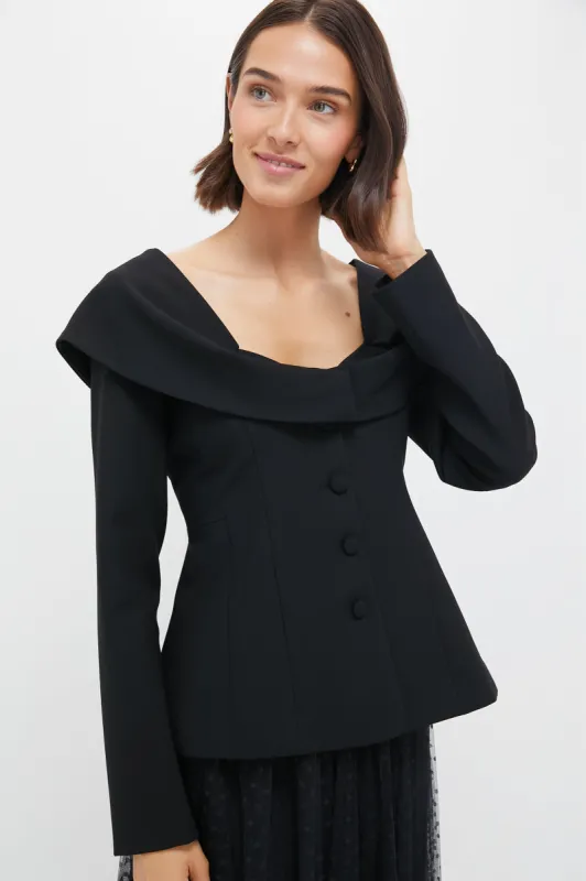 Black Monroe Top sold by Tuckernuck