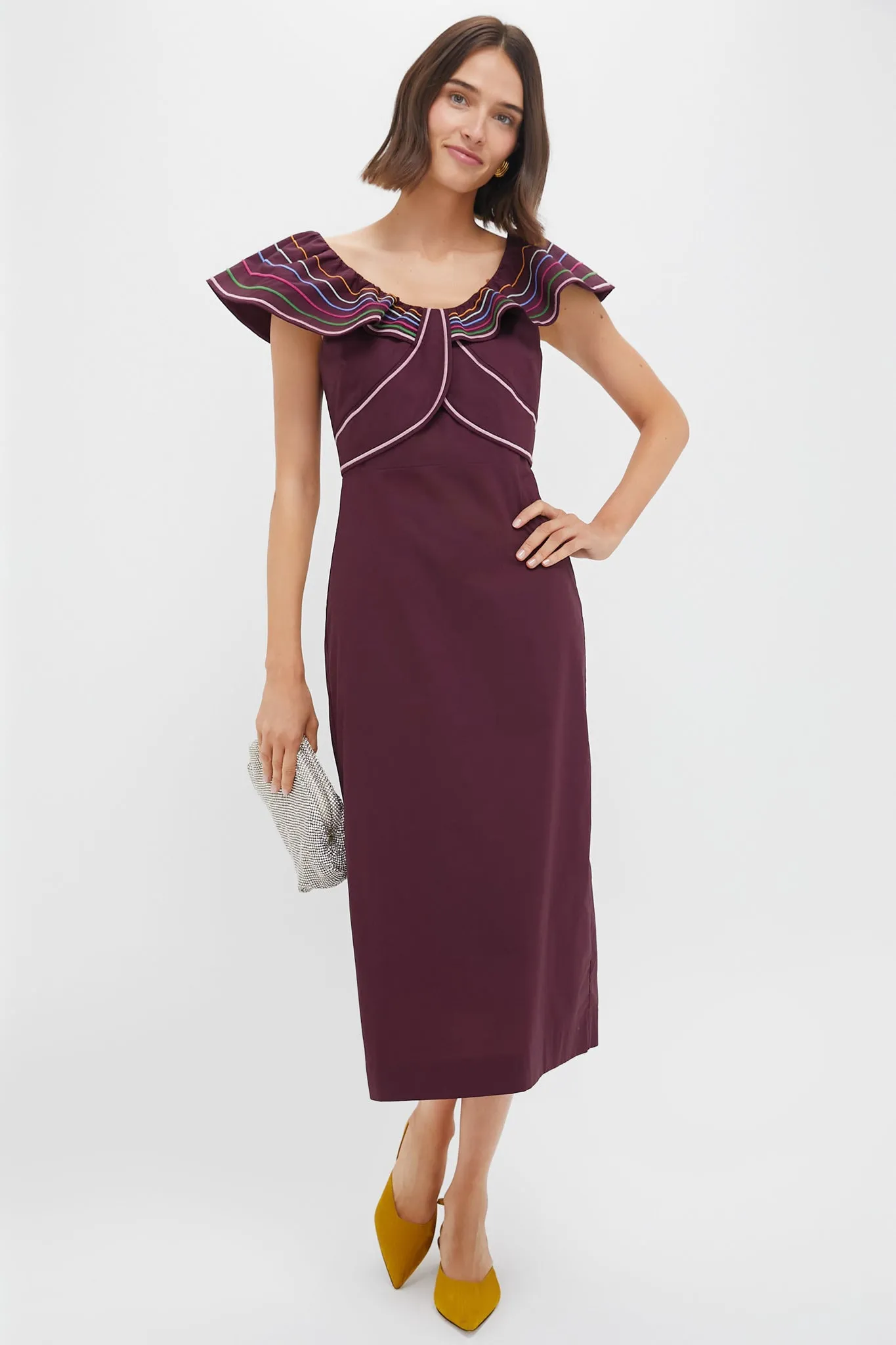 Embroidered Ellison Dress sold by Tuckernuck product image thumbnail 3