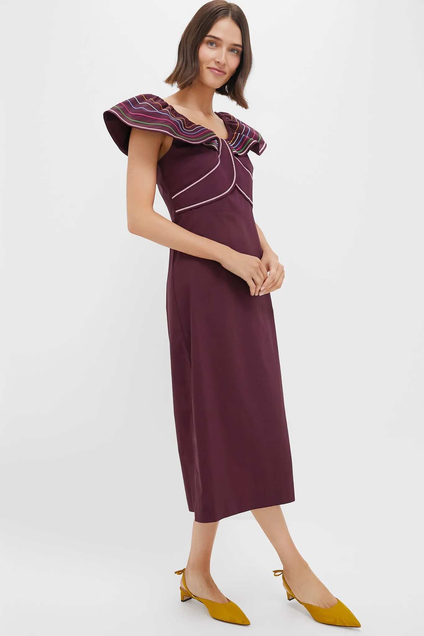 Embroidered Ellison Dress sold by Tuckernuck product image thumbnail 4