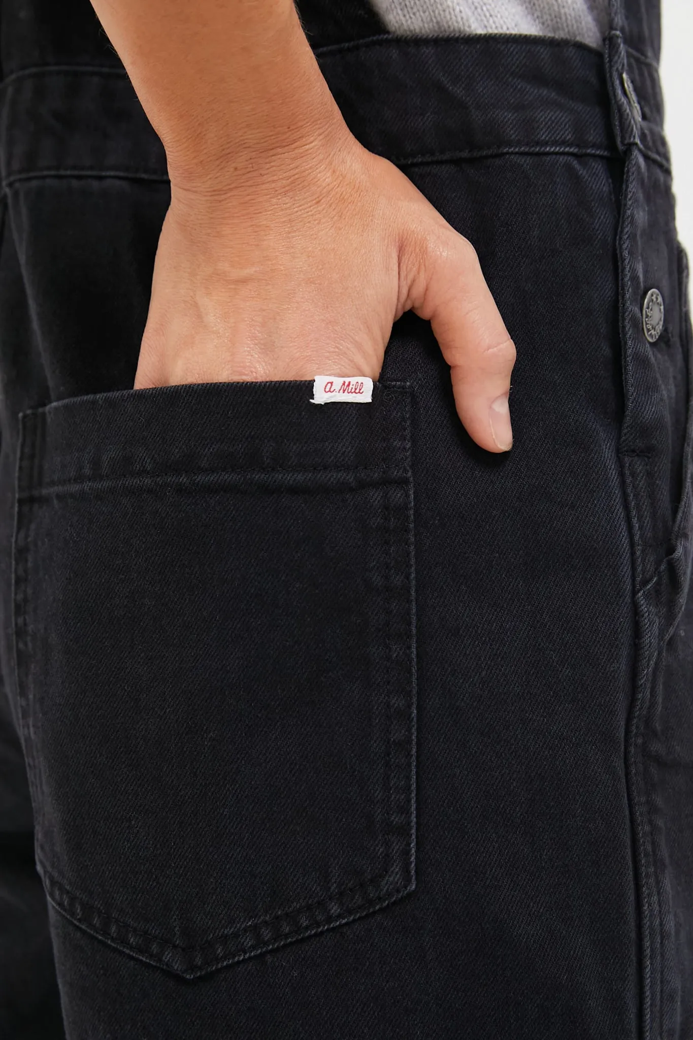 Washed Black Lili Overalls sold by Tuckernuck product image thumbnail 5