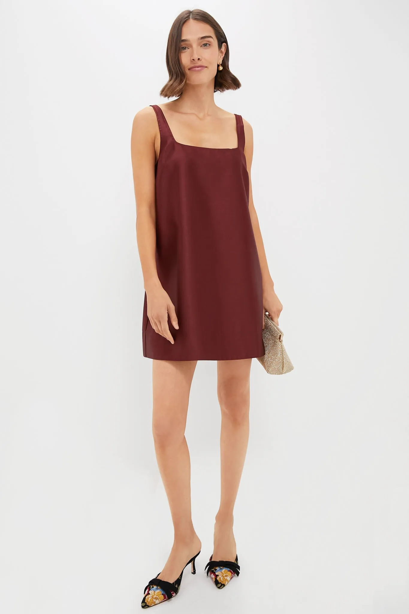 Oxblood Cassie Dress sold by Tuckernuck product image thumbnail 2