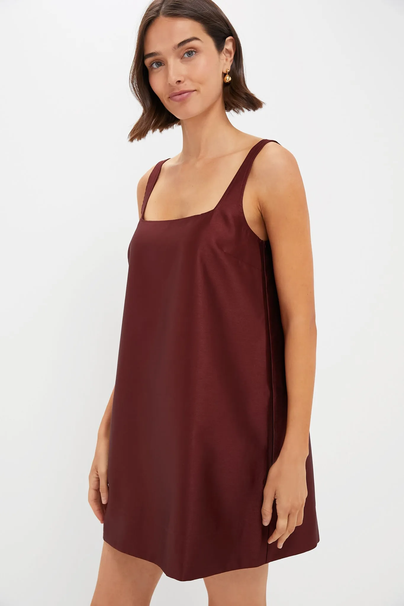 Oxblood Cassie Dress sold by Tuckernuck product image thumbnail 3