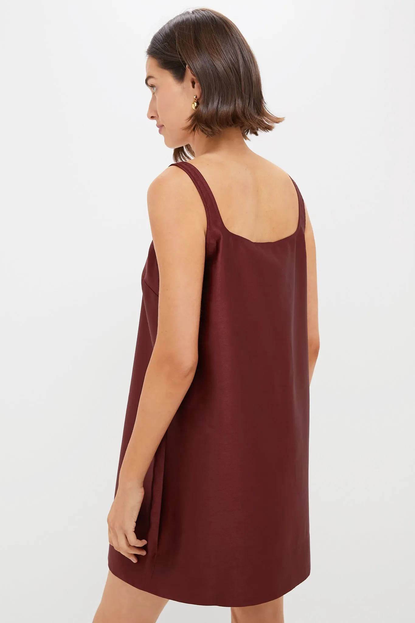 Oxblood Cassie Dress sold by Tuckernuck product image thumbnail 4